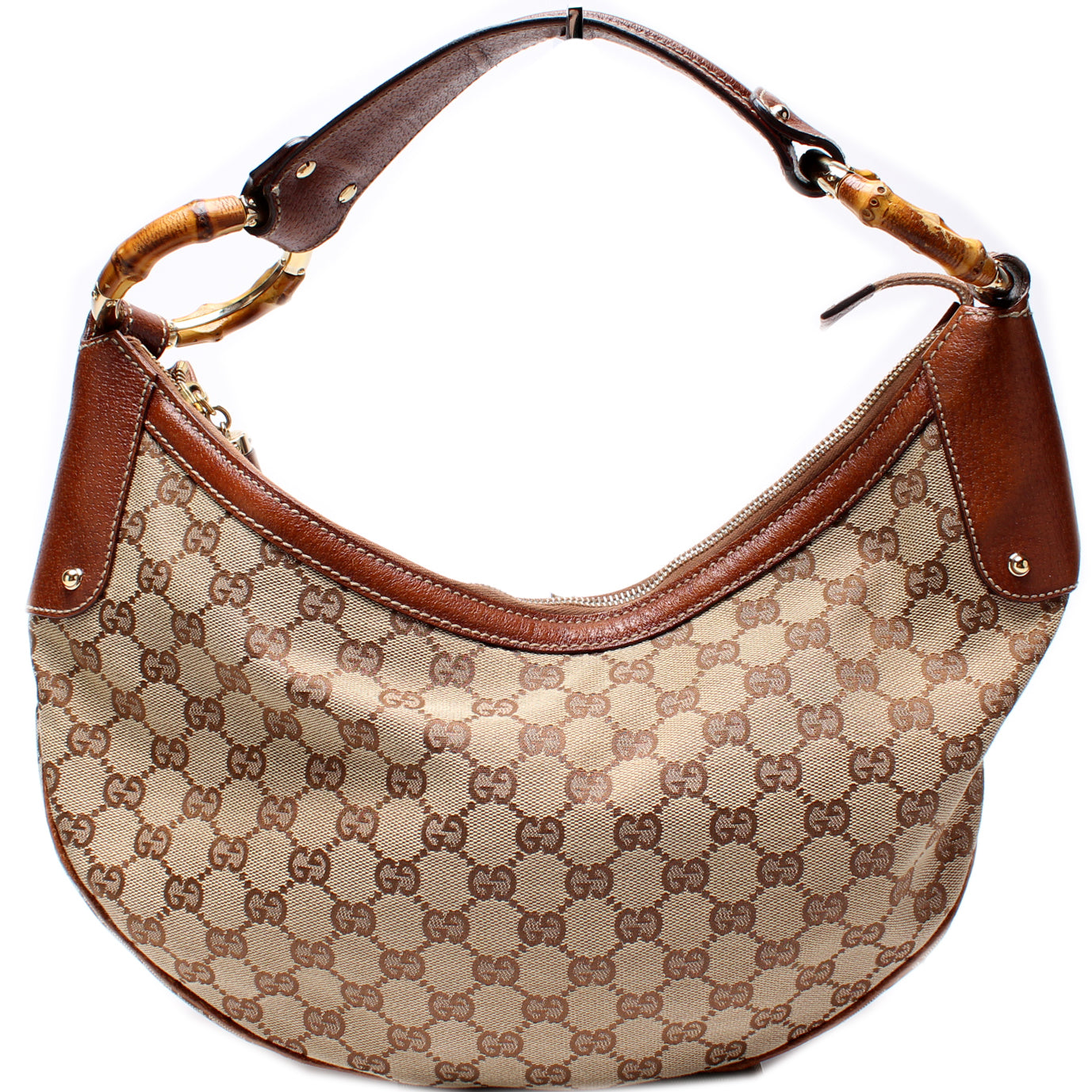 Gucci 137577 Bamboo Hobo Bag