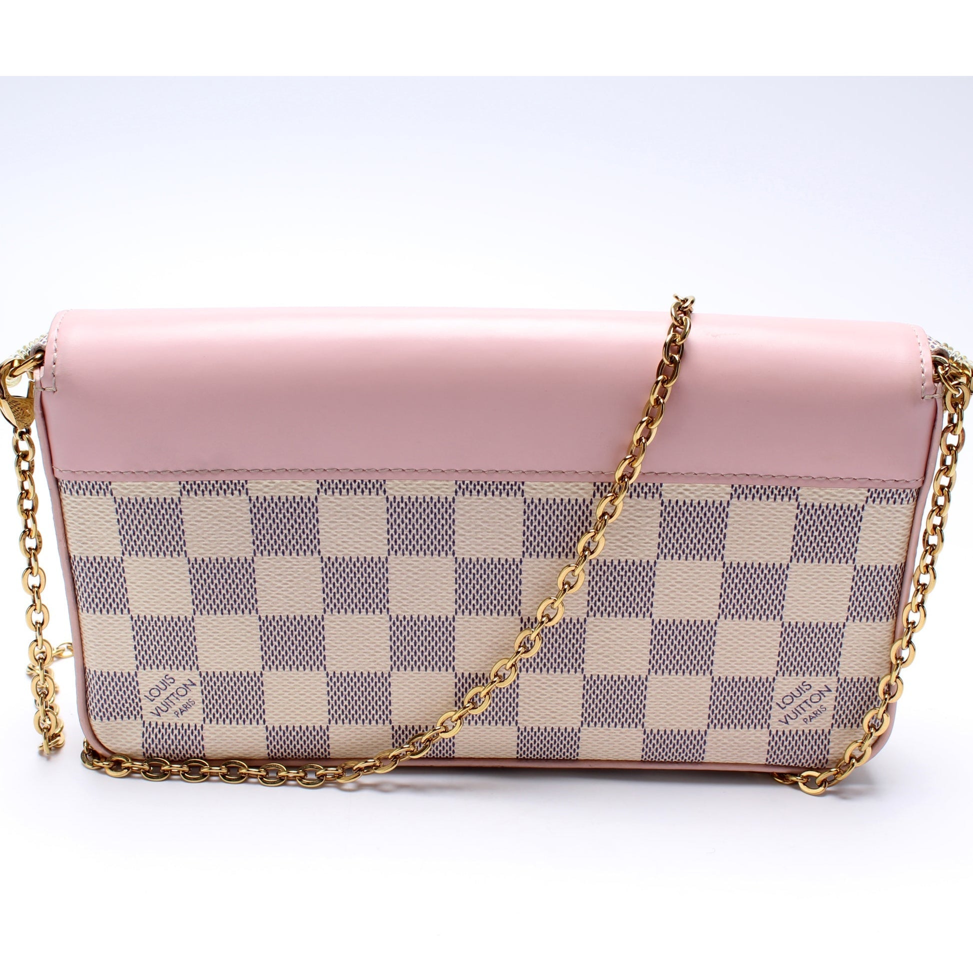 Louis Vuitton Pochette Felicie Calfskin/Damier Azur