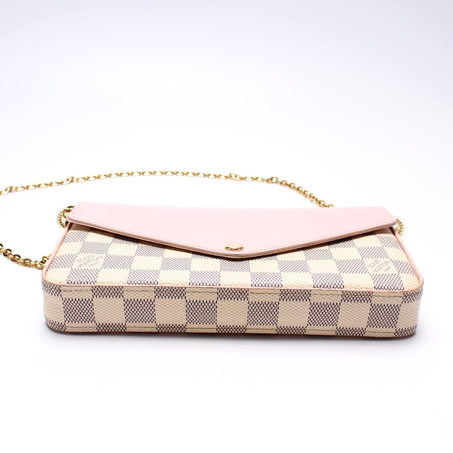 Louis Vuitton Pochette Felicie Calfskin/Damier Azur