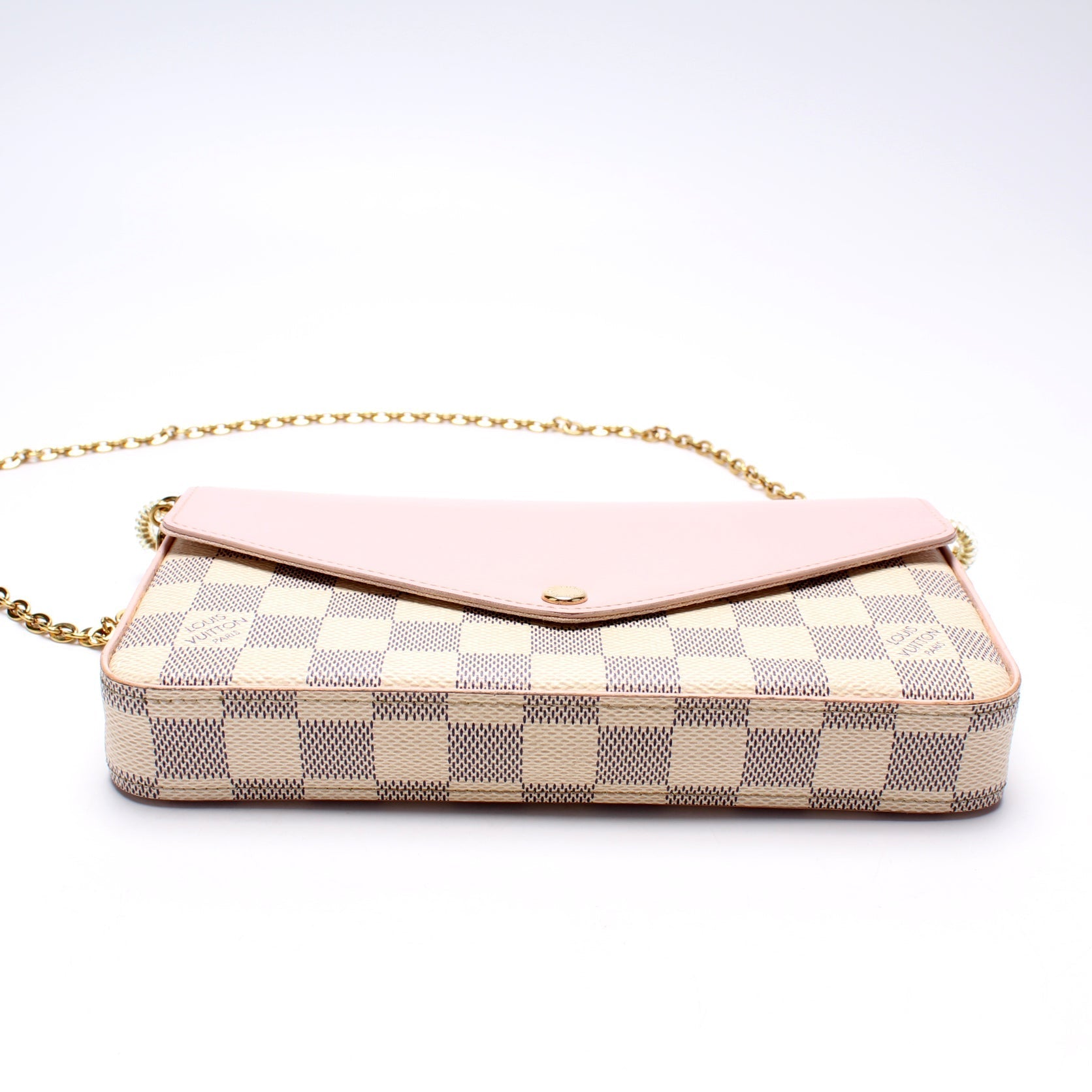 Louis Vuitton Pochette Felicie Calfskin/Damier Azur