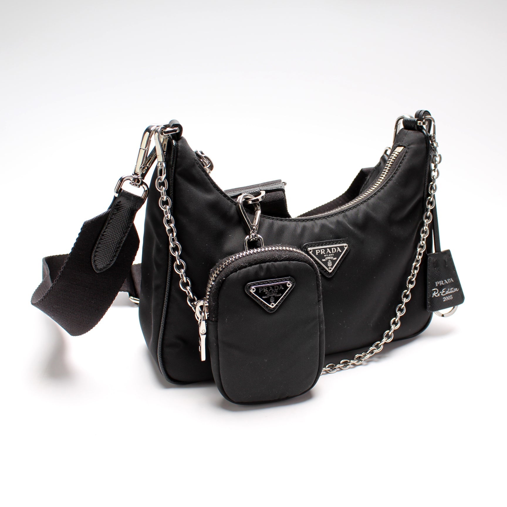 Prada Nylon Re-Edition 2005 Shoulder Bag - Style 8