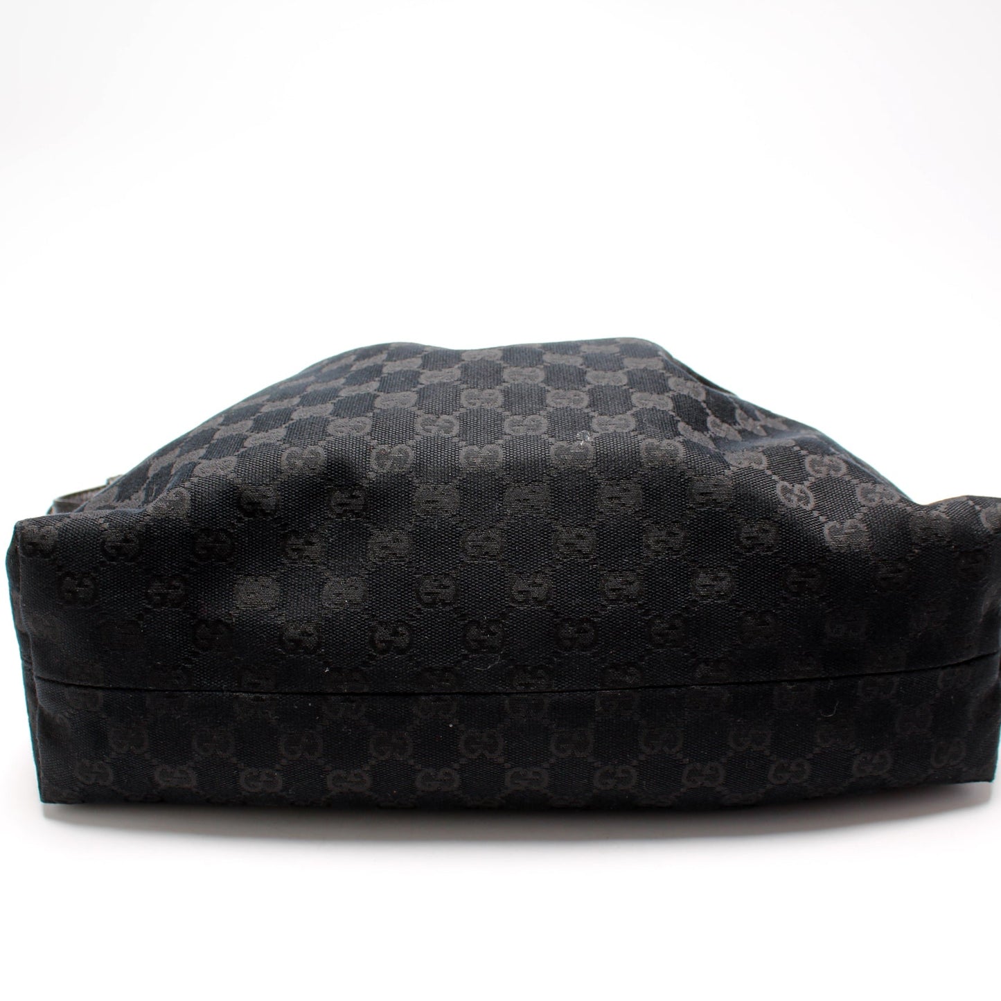 Gucci 232961 GG Canvas Medium Icon Bit Hobo Bag