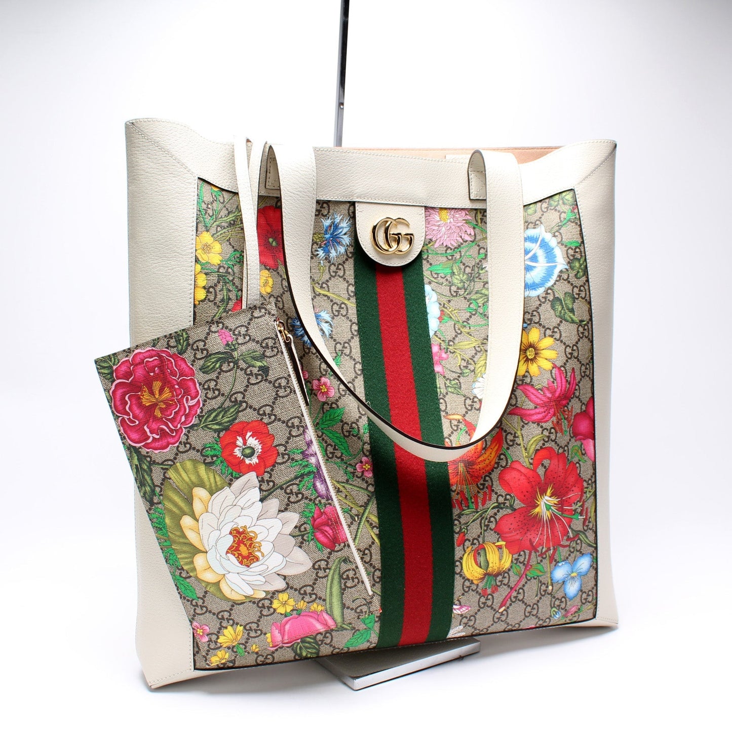 Gucci 519335 Ophidia Flora Soft Large Tote Bag