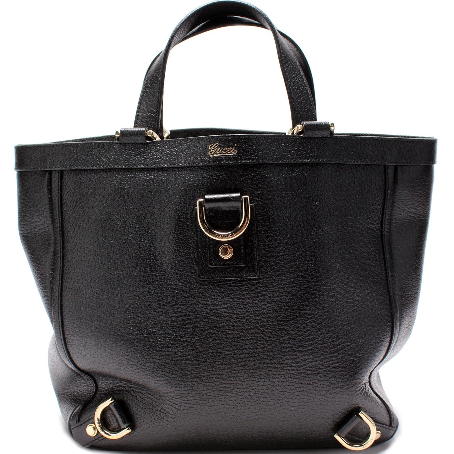 Gucci 130739 Abbey Small Leather Tote Bag