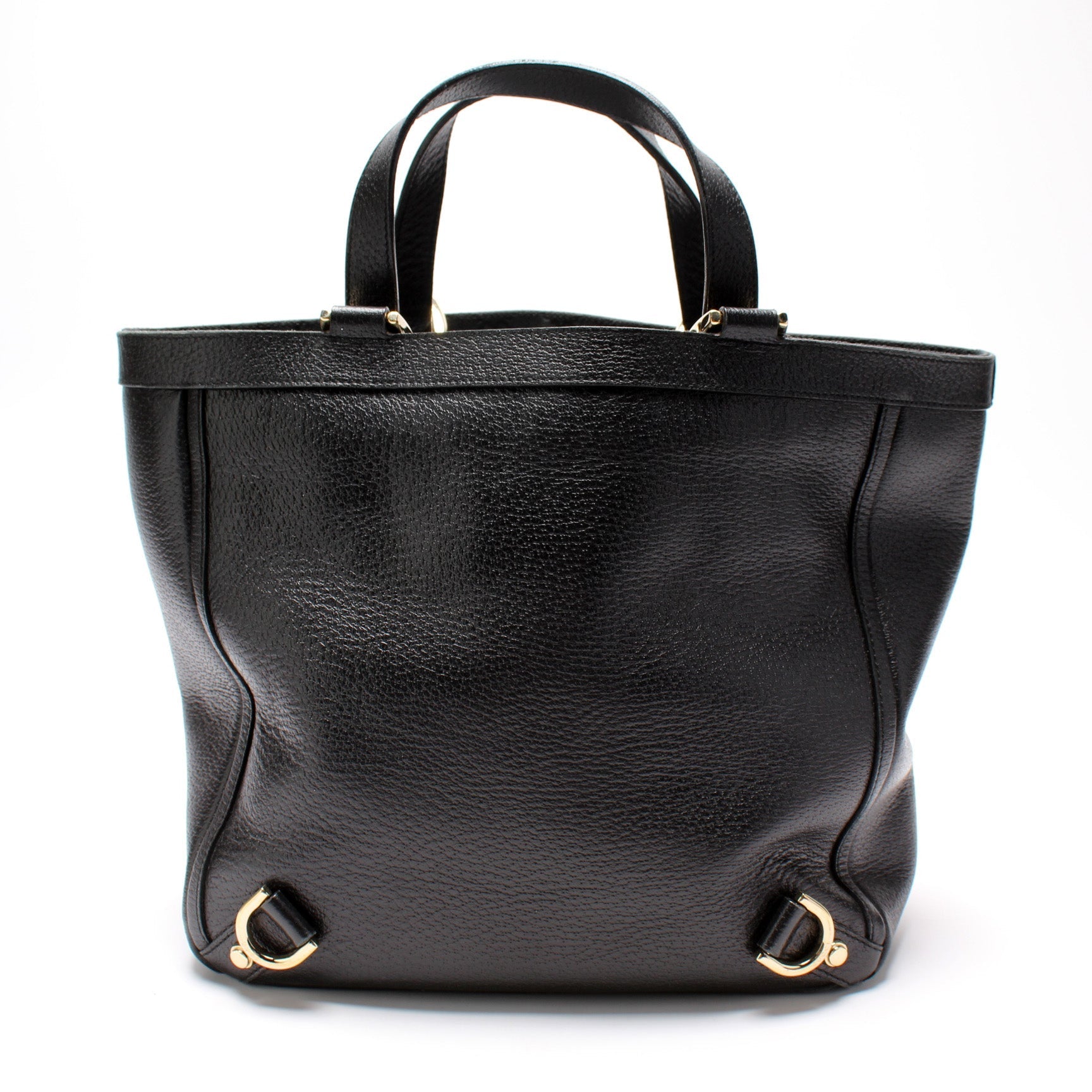 Gucci 130739 Abbey Small Leather Tote Bag