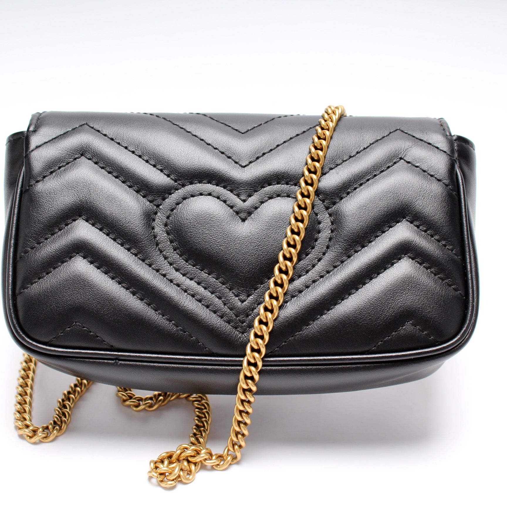 Gucci 476433 Marmont Super Mini Flap Bag