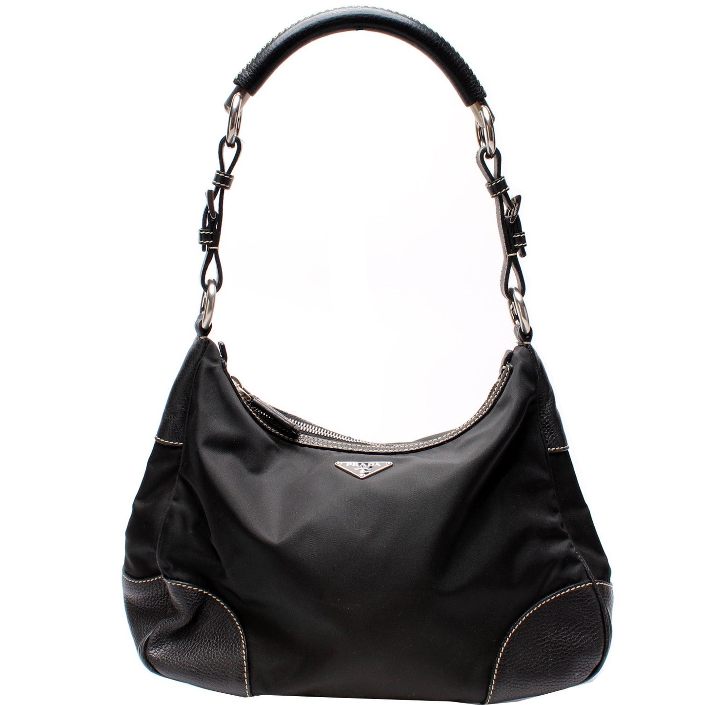 Prada Tessuto Nylon Hobo Bag