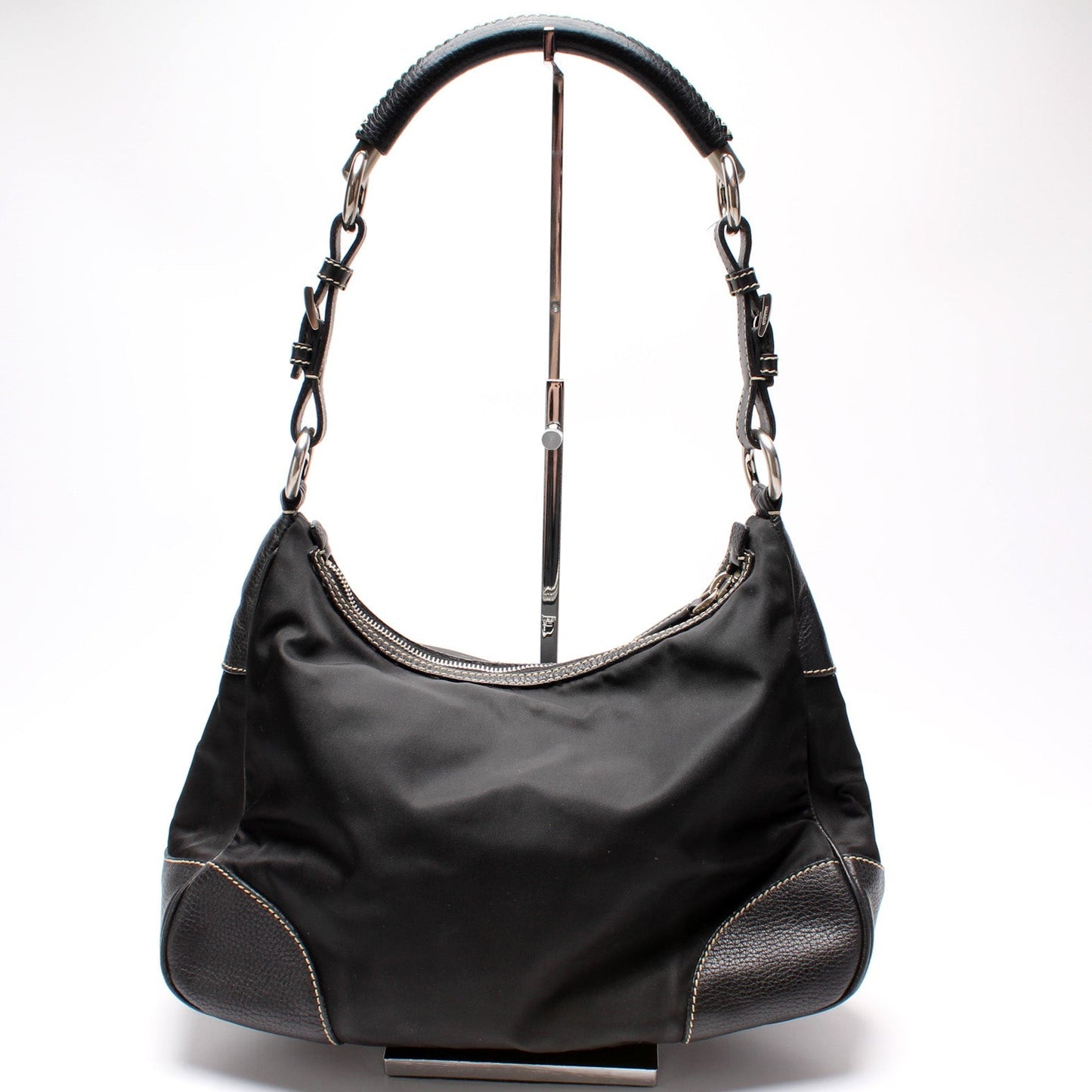 Prada Tessuto Nylon Hobo Bag