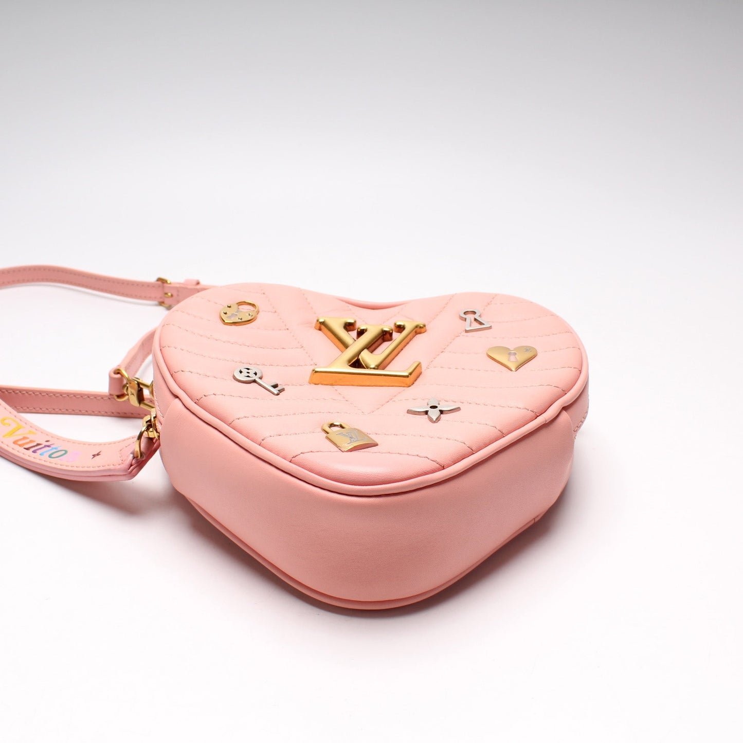 Louis Vuitton New Wave Love Lock Heart Bag