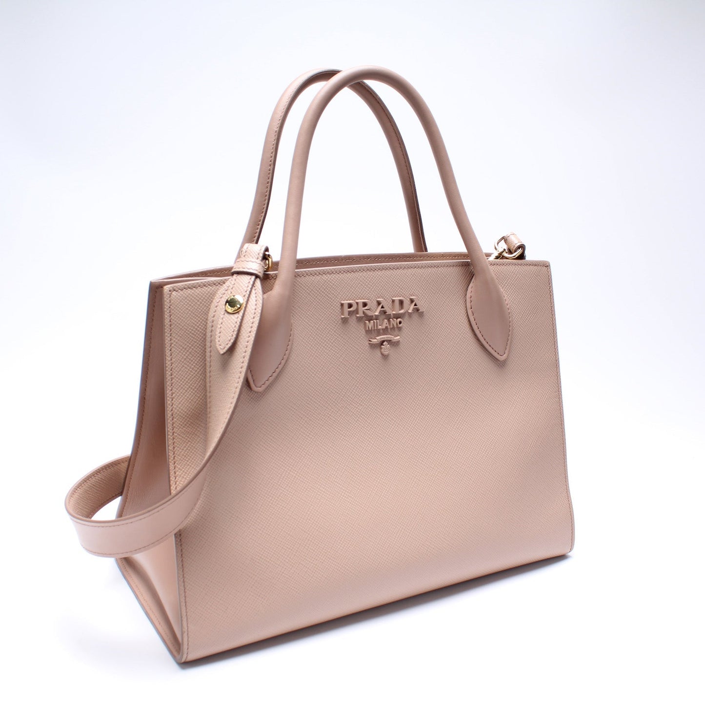 Prada Monochrome Medium Saffiano Cuir 1BA155 Bag