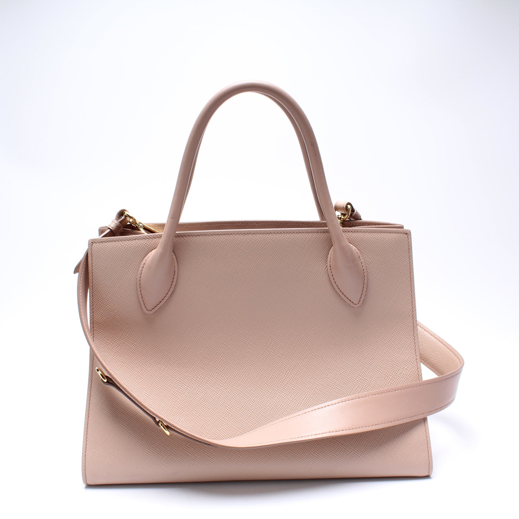 Prada Monochrome Medium Saffiano Cuir 1BA155 Bag