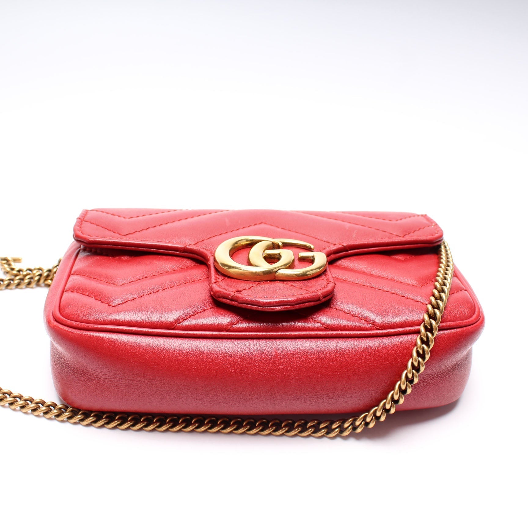 Gucci 476433 Marmont Super Mini Flap Bag