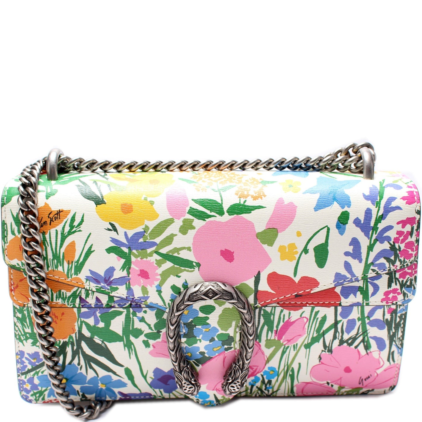 Gucci 400249 Dionysus Ken Scott Leather Shoulder Small Bag