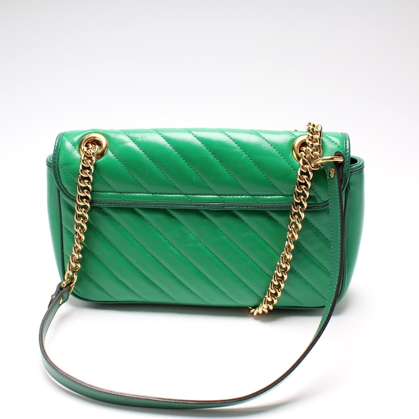 Gucci 443497 Marmont Torchon Shoulder Small Flap Bag