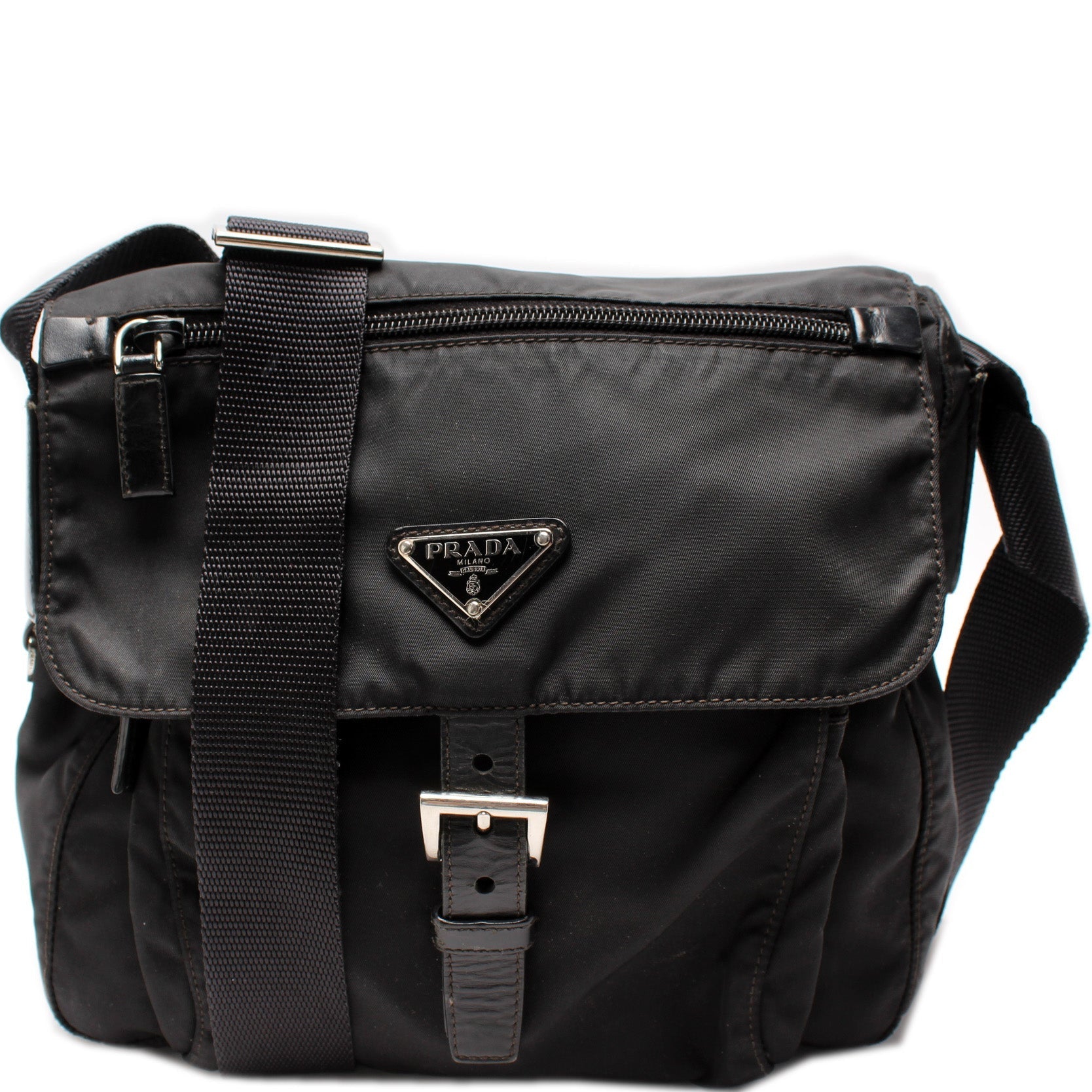 Prada Tessuto Nylon Crossbody Small Bag