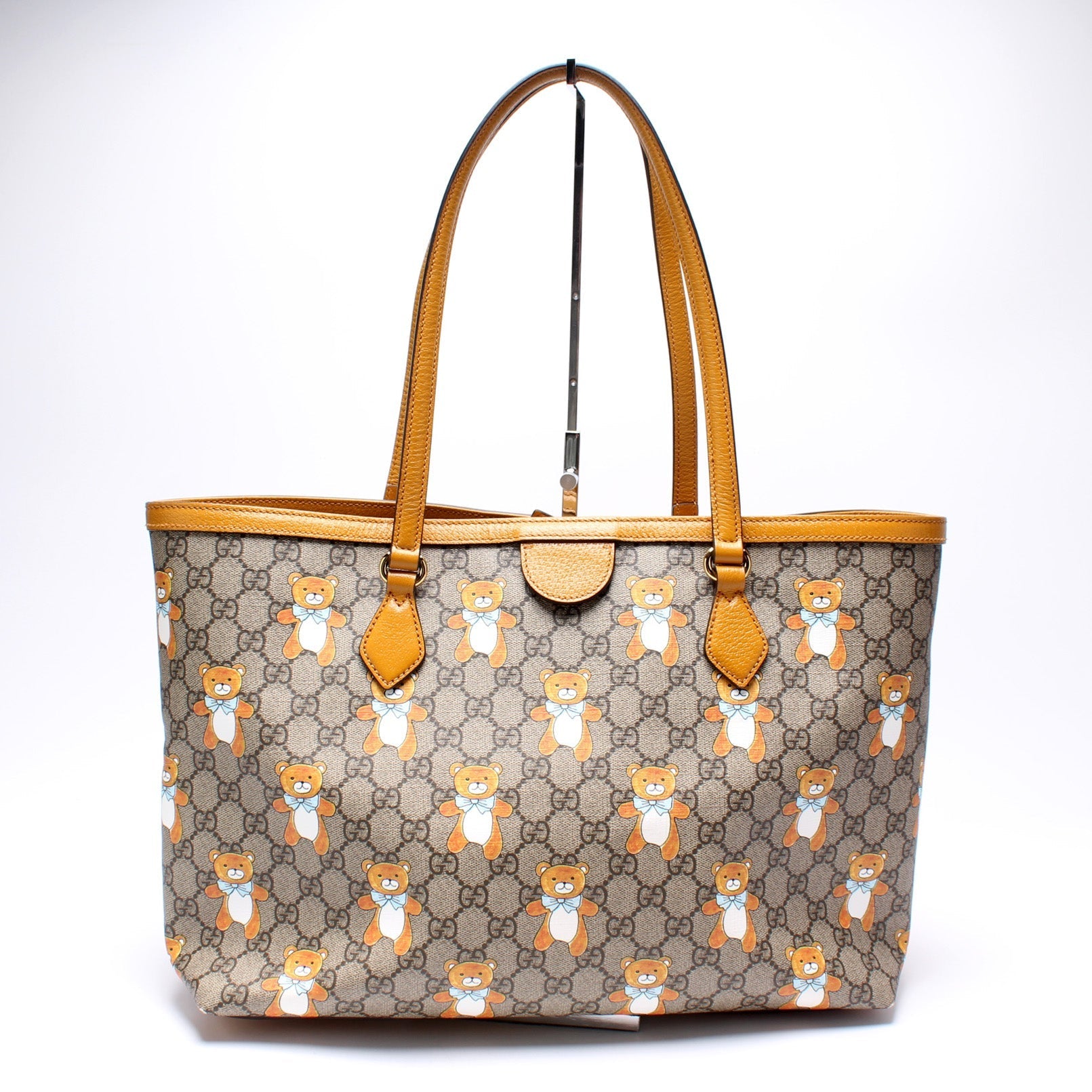 Gucci 631685 Ophidia Tote Exo Kai Teddy Bear Bag