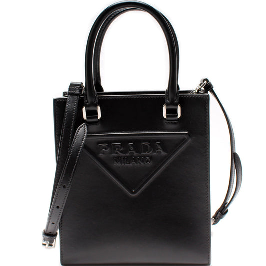 Prada 1BA333 Leather Small Handbag Bag