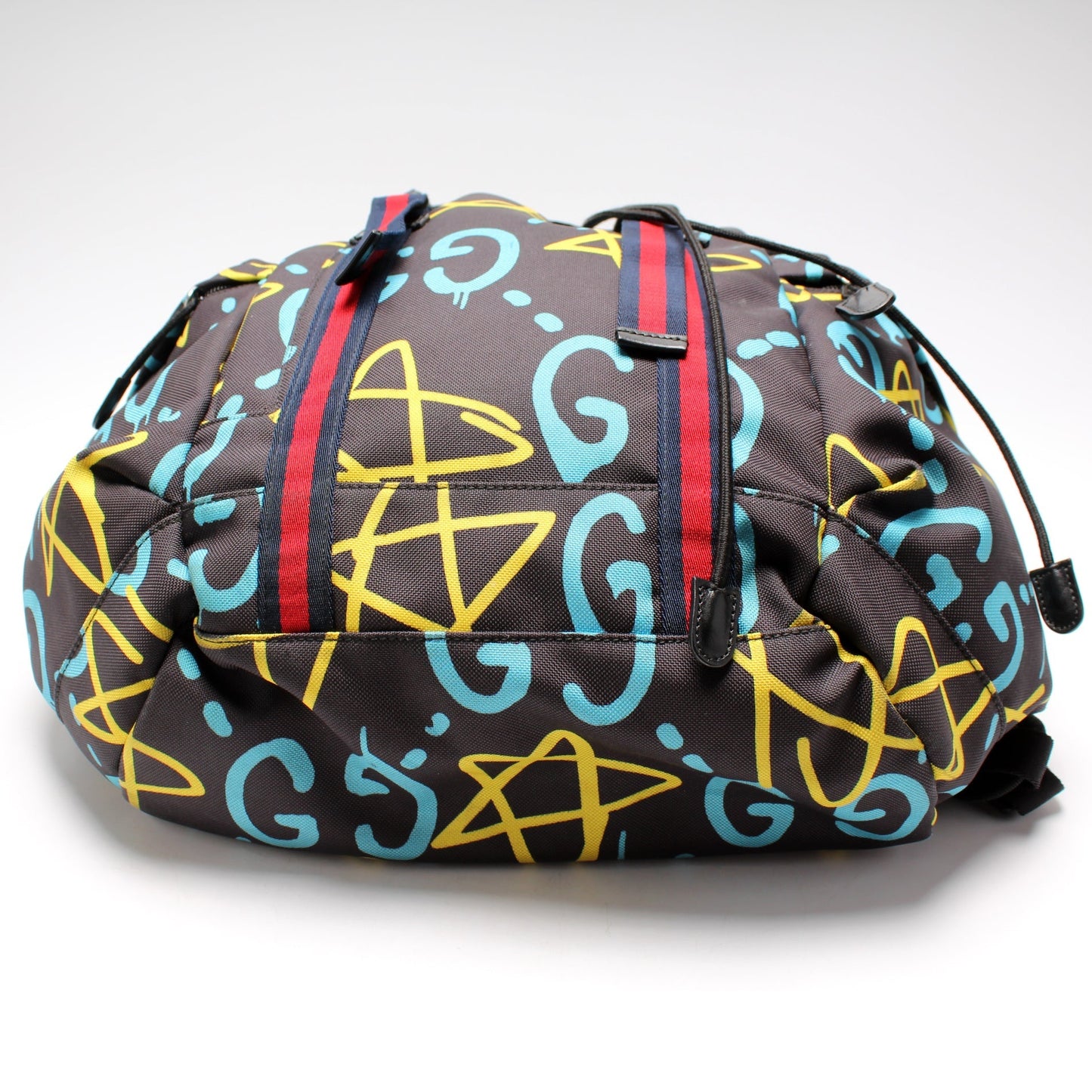 Gucci 429037 Ghost Techno Canvas Backpack Bag