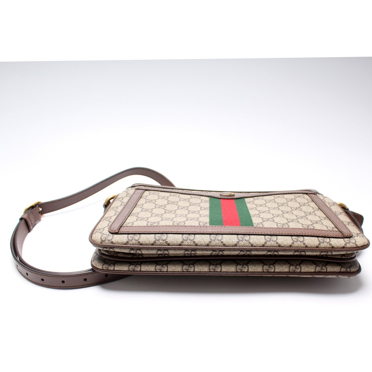 Gucci 523354 GG Supreme Ophidia Medium Shoulder Bag