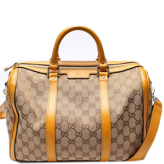 Gucci Boston Canvas Bag