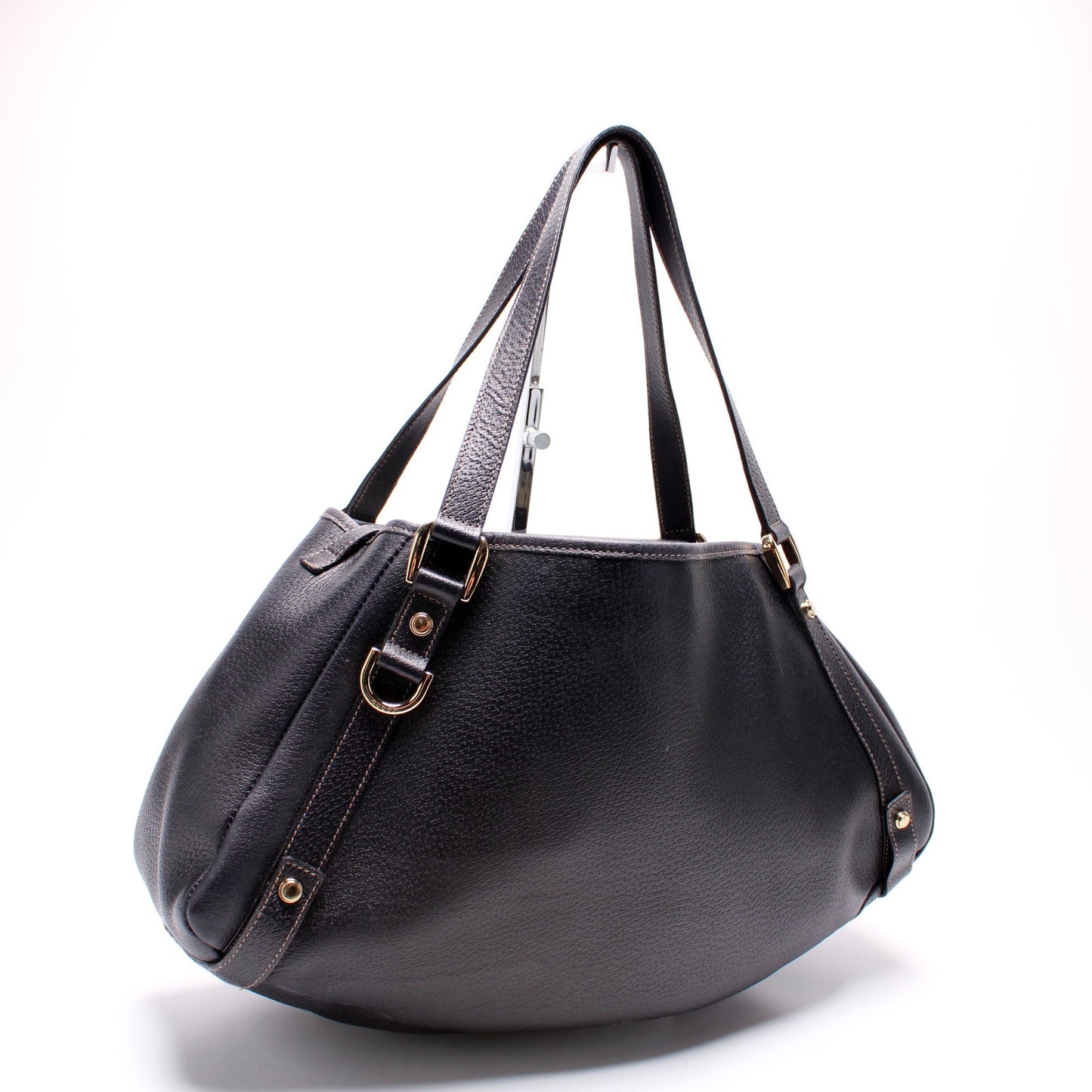 Gucci 130736 Abbey Leather Tote Medium Bag