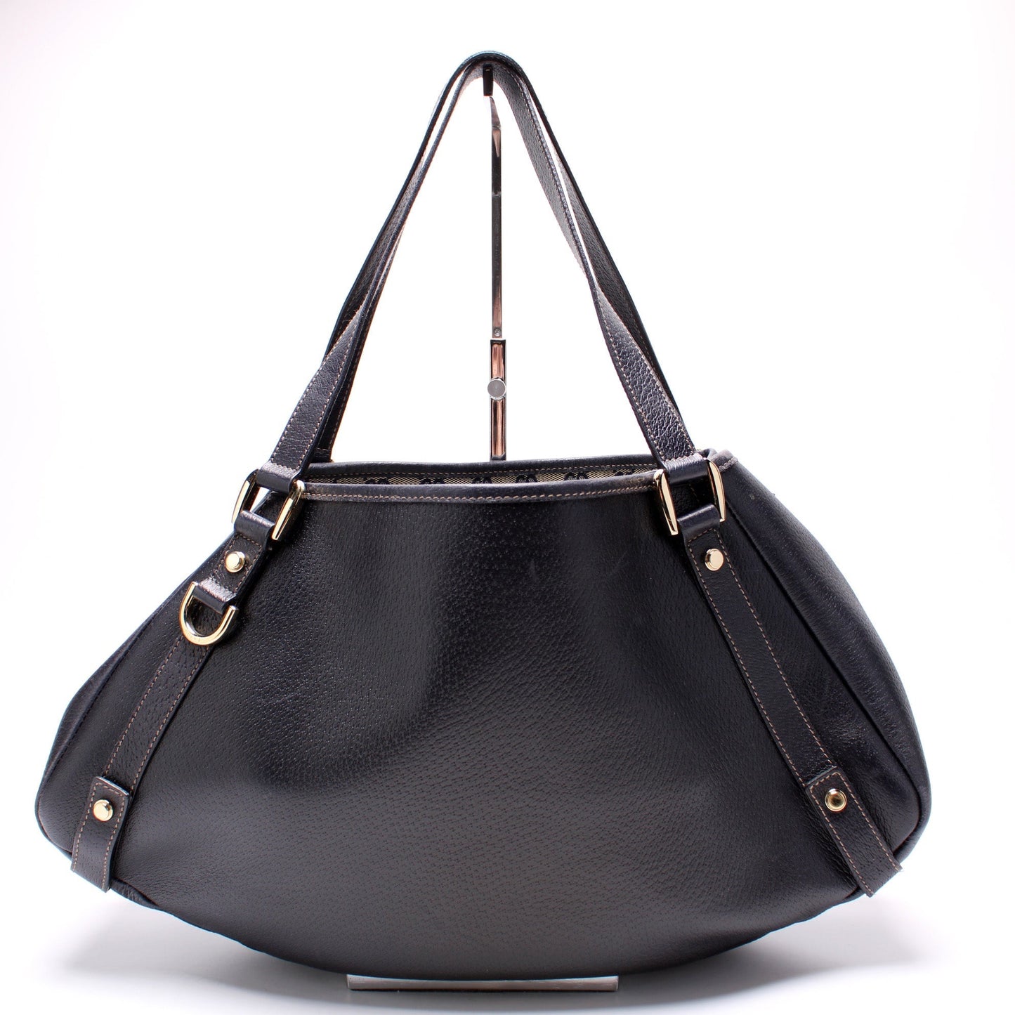 Gucci 130736 Abbey Leather Tote Medium Bag