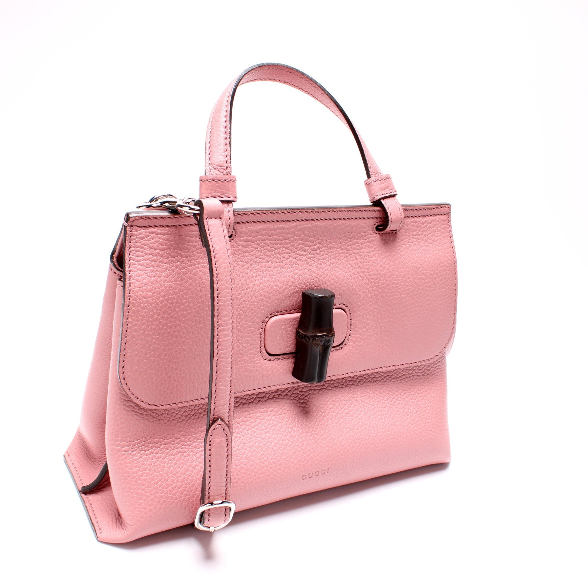 Gucci 370831 Bamboo Daily Top Handle Small Bag