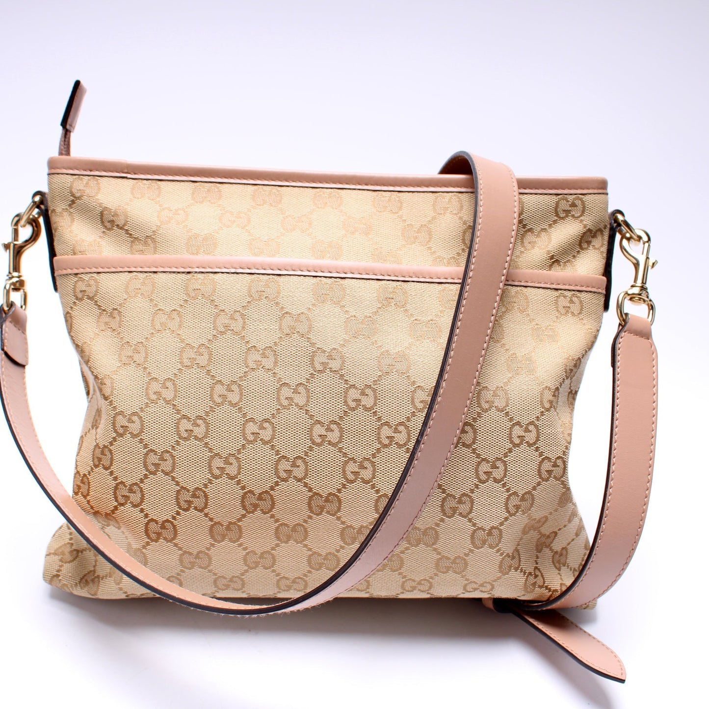 Gucci 388924 GG Canvas Crossbody Bag