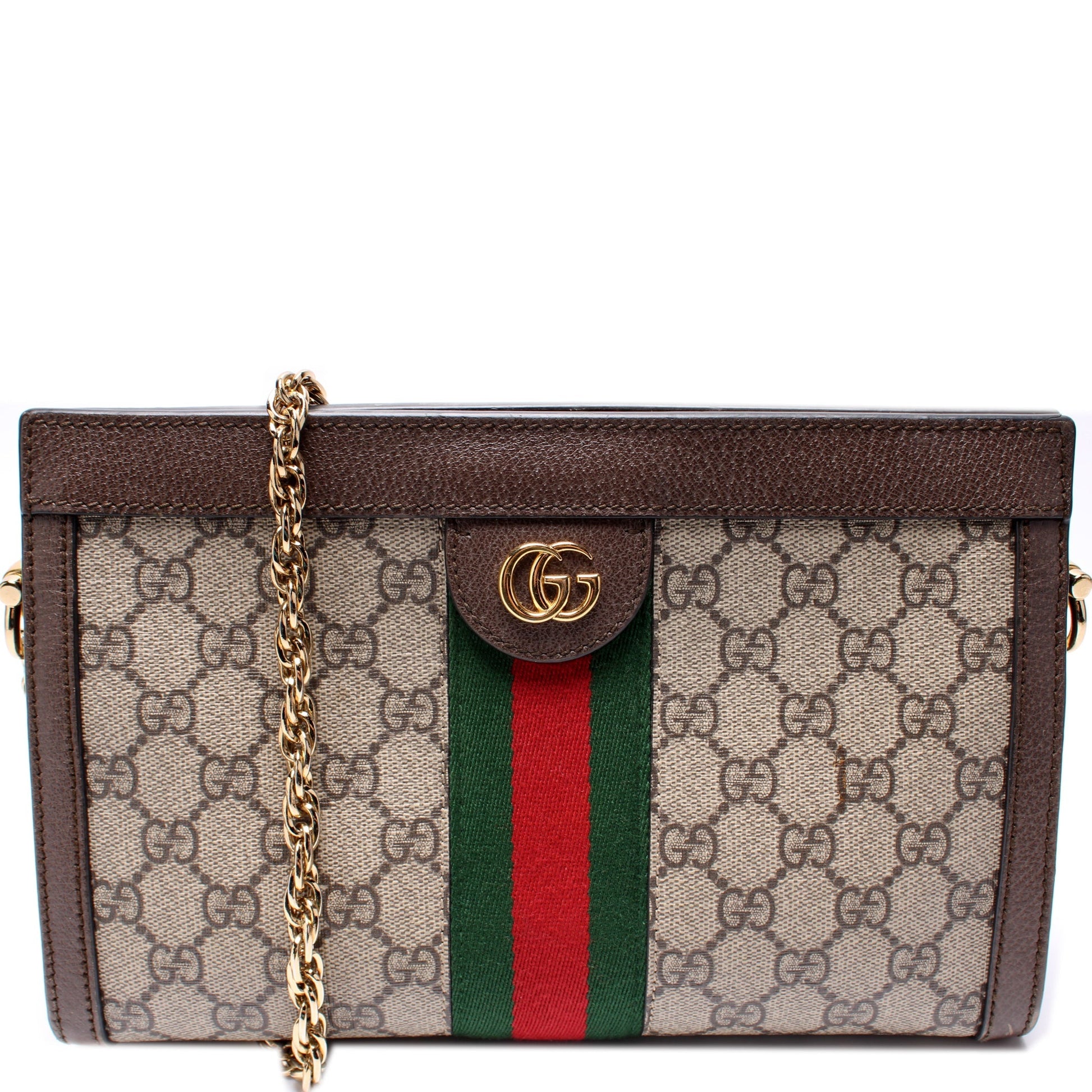 Gucci 503877 GG Supreme Ophidia Small Chain Bag