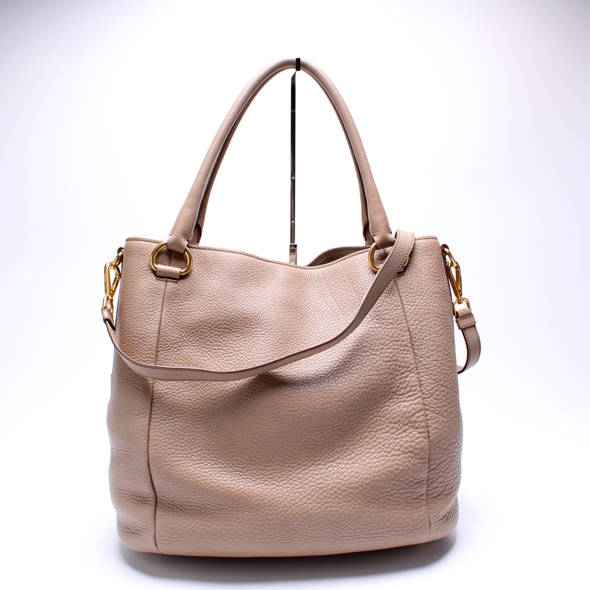 Prada BR4391 Vitello Daino Sacca 2 Manici Bag