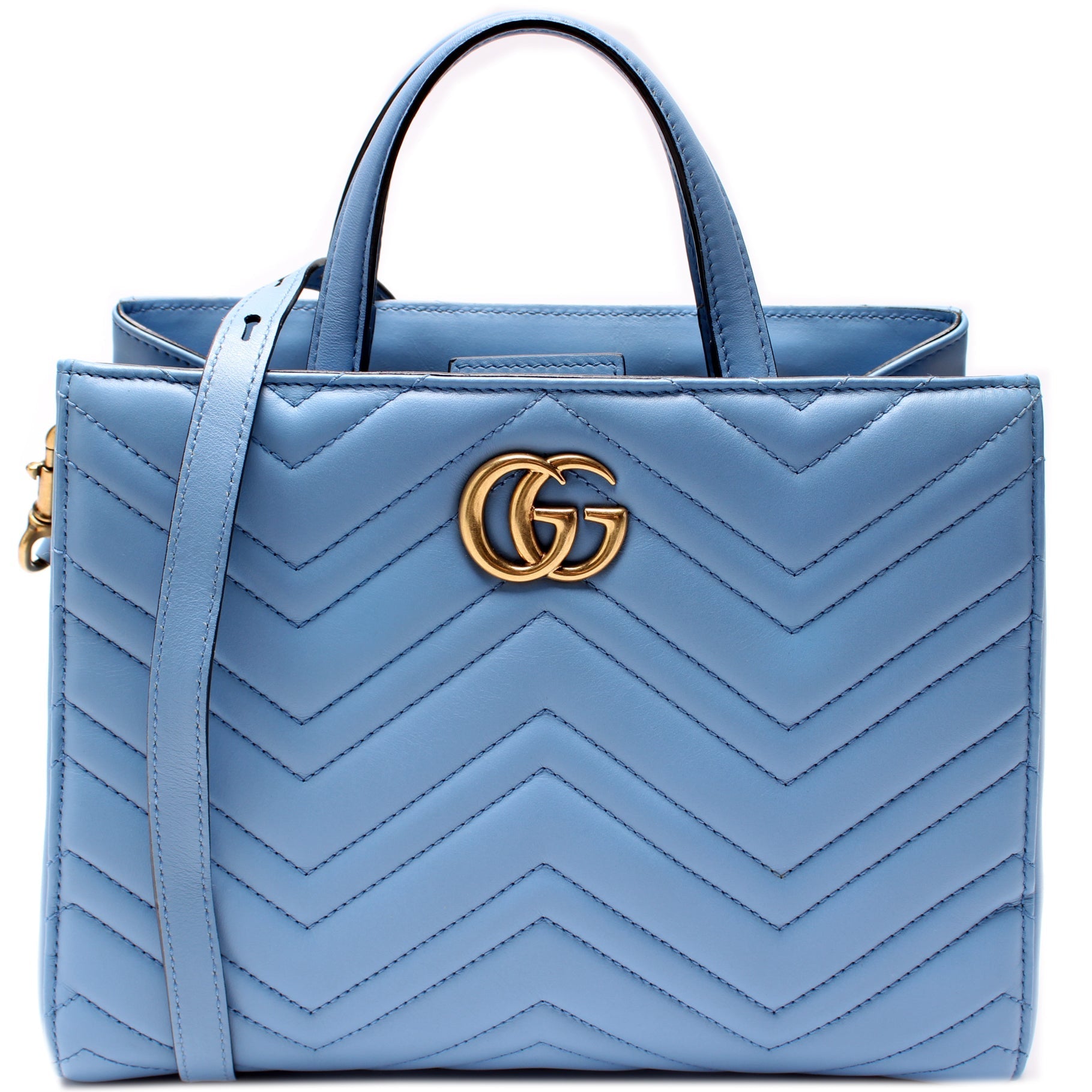 Gucci 448054 Marmont Medium Top Handle Bag