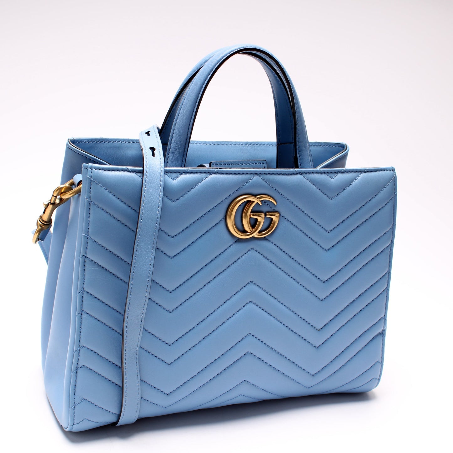Gucci 448054 Marmont Medium Top Handle Bag