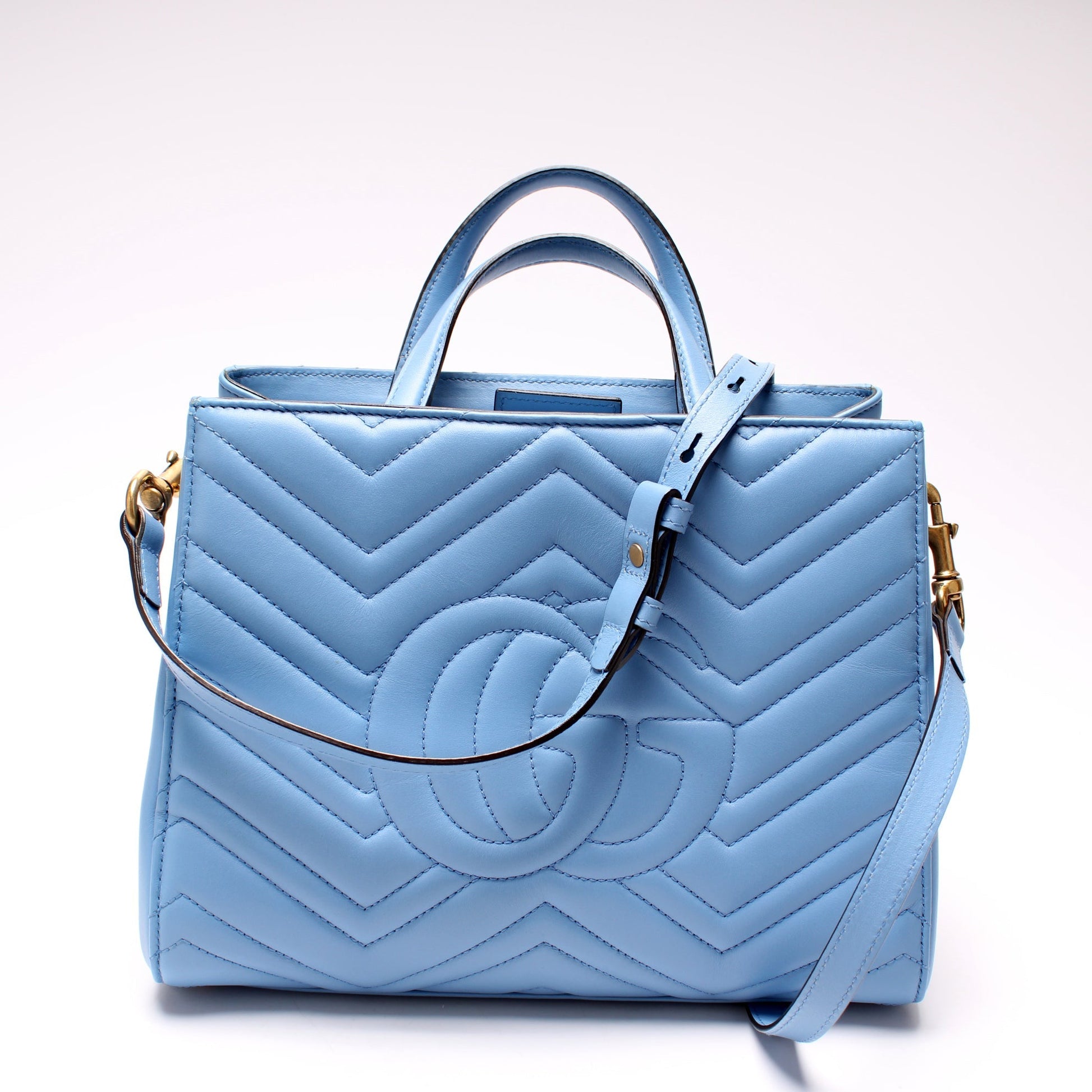 Gucci 448054 Marmont Medium Top Handle Bag