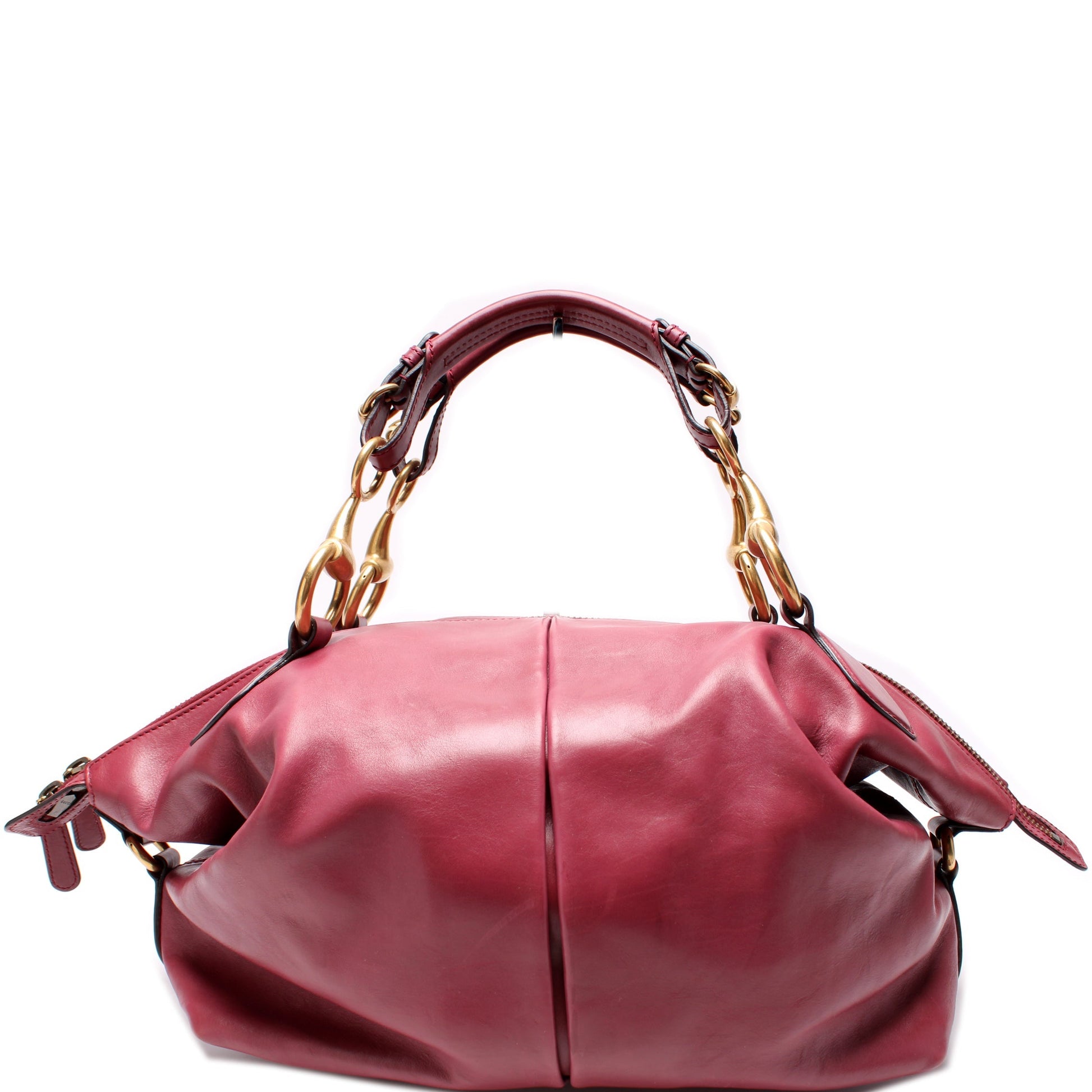 Gucci 309587 Icon Top Handle Soft Calfskin Bag