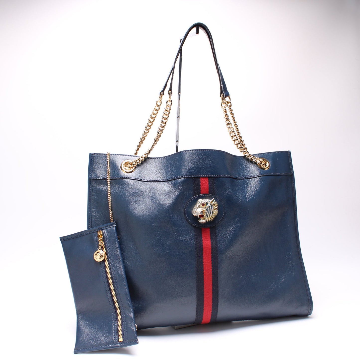 Gucci 537219 Rajah Tote Leather Bag