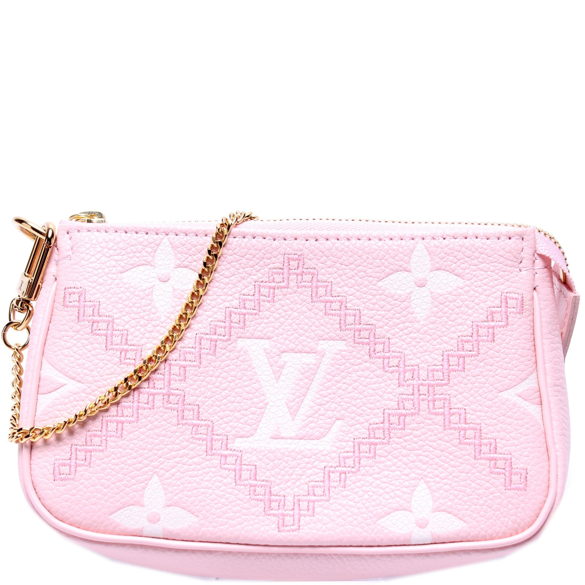 Louis Vuitton Pochette Accessories Mini Broderies Empreinte