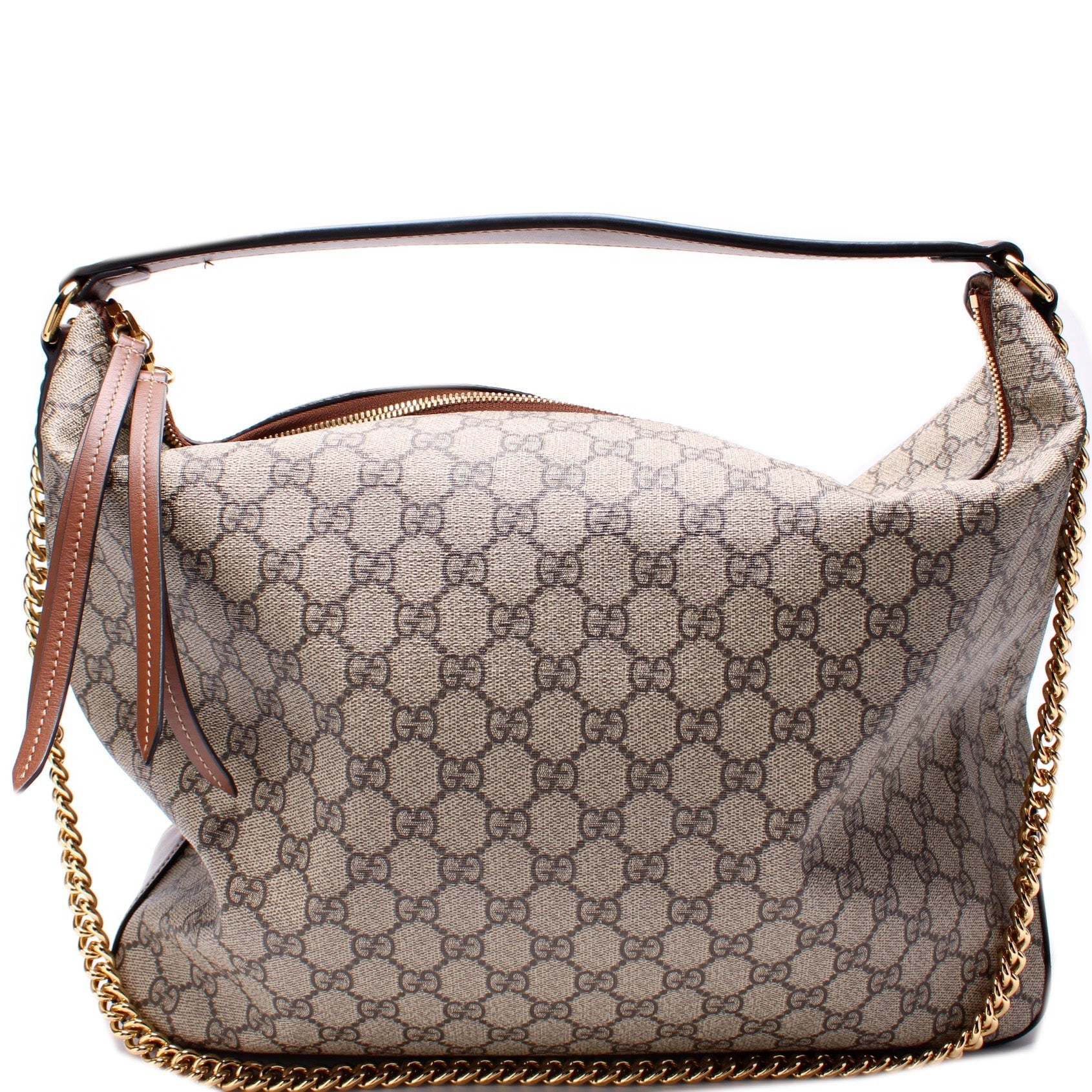 Gucci 477324 GG Supreme Hobo Bag