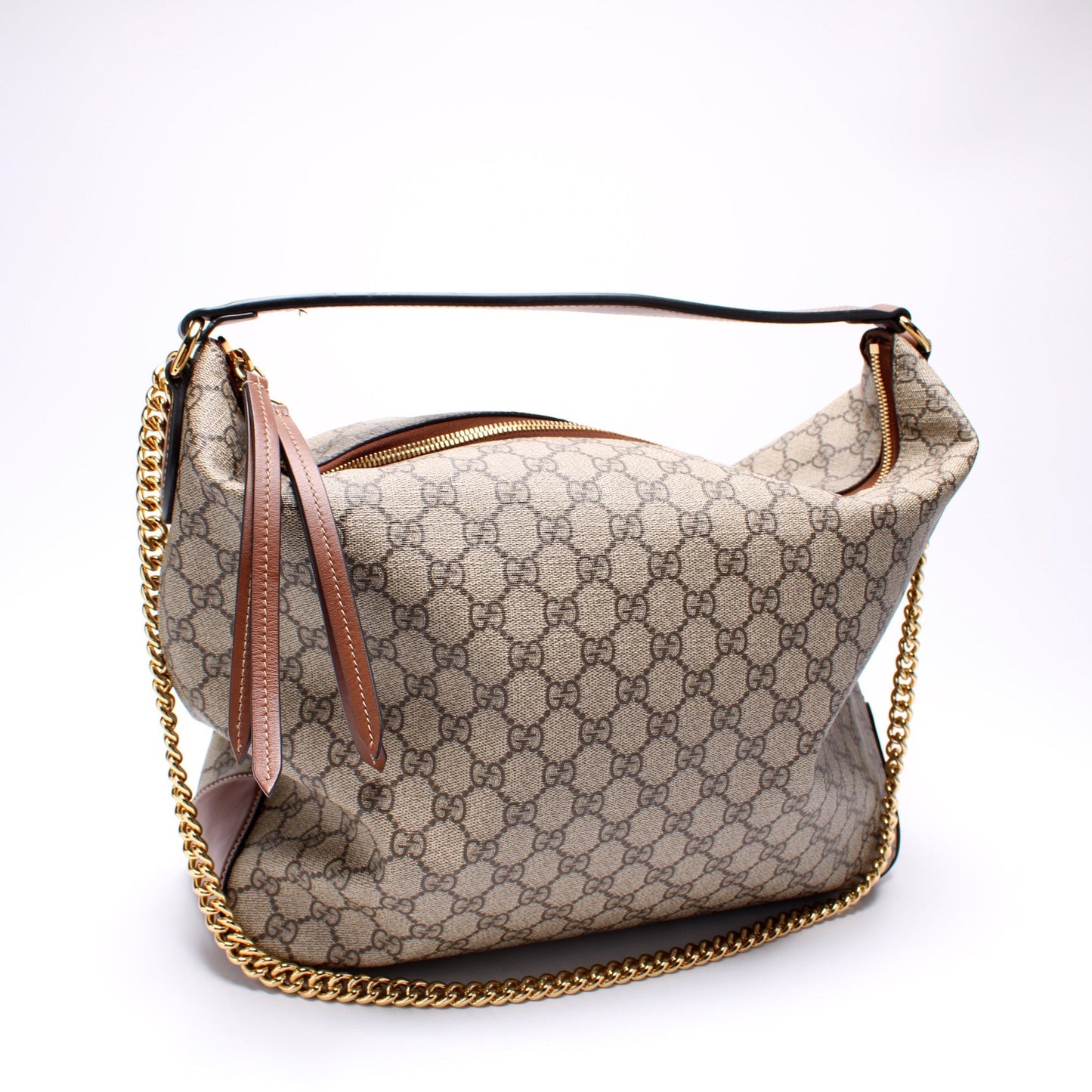 Gucci 477324 GG Supreme Hobo Bag
