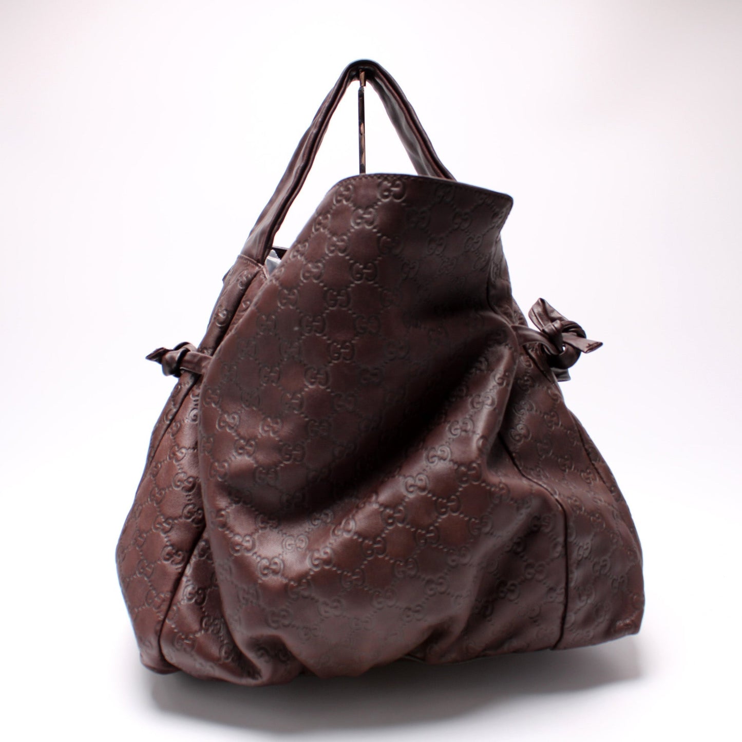 Gucci 197061 GG Leather Hysterior Medium Shoulder Bag