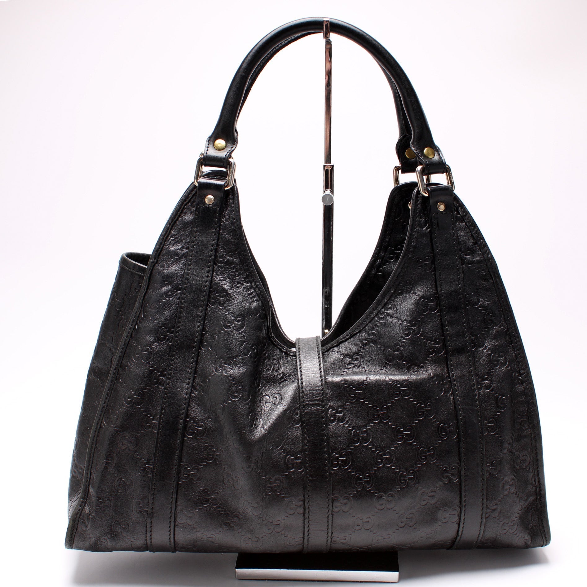 Gucci 203494 GG Leather Medium Joy Shoulder Bag