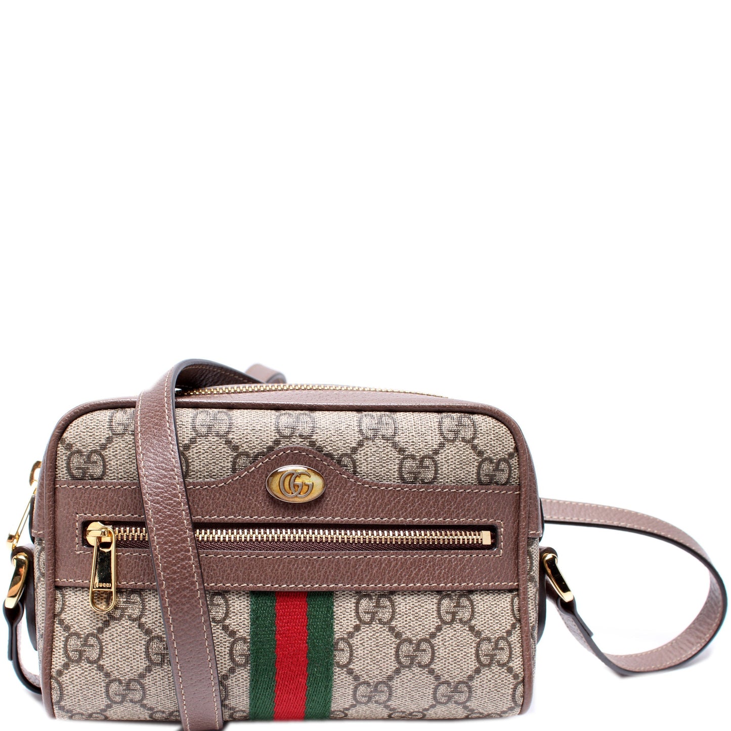 Gucci 517350 GG Supreme Mini Ophidia Bag