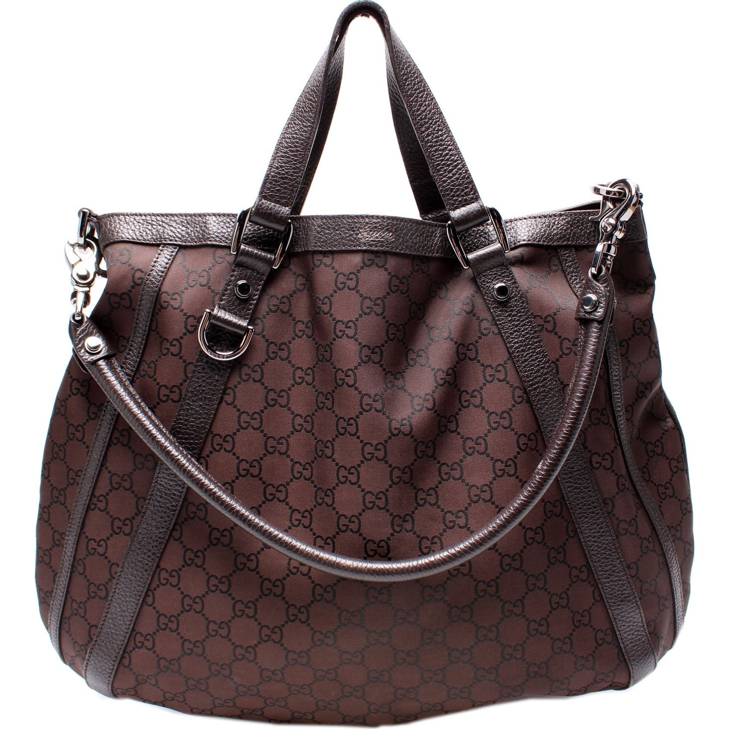 Gucci 268641 GG Medium Abbey Convertible Tote Bag