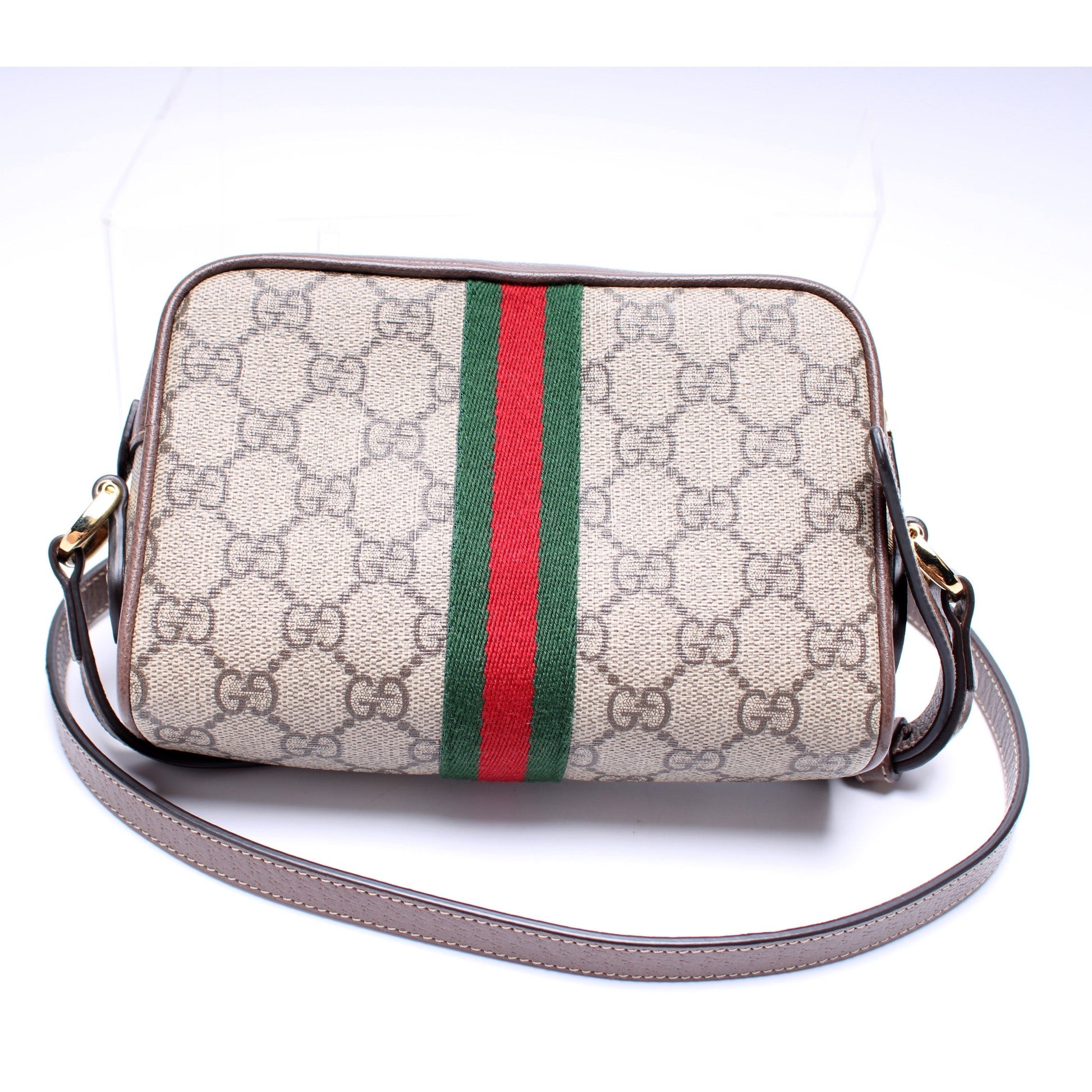 Gucci 517350 GG Supreme Mini Ophidia Bag