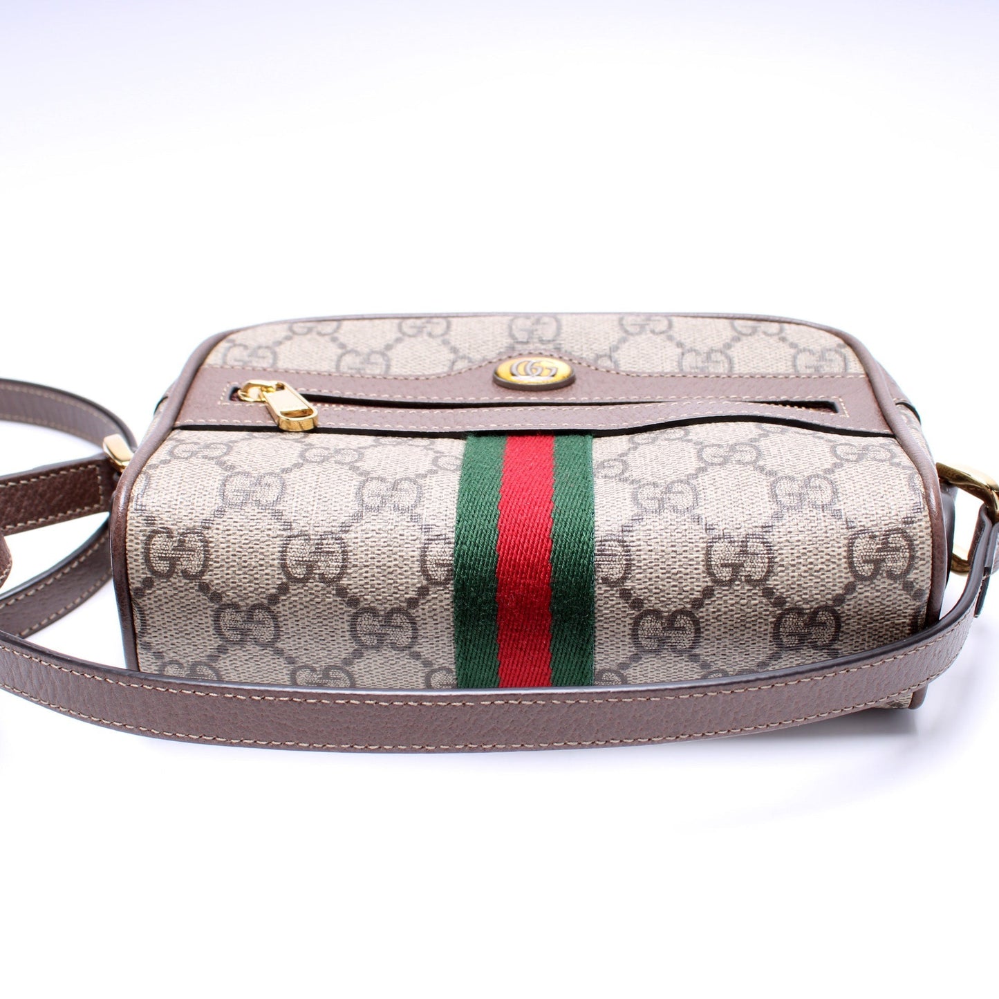 Gucci 517350 GG Supreme Mini Ophidia Bag
