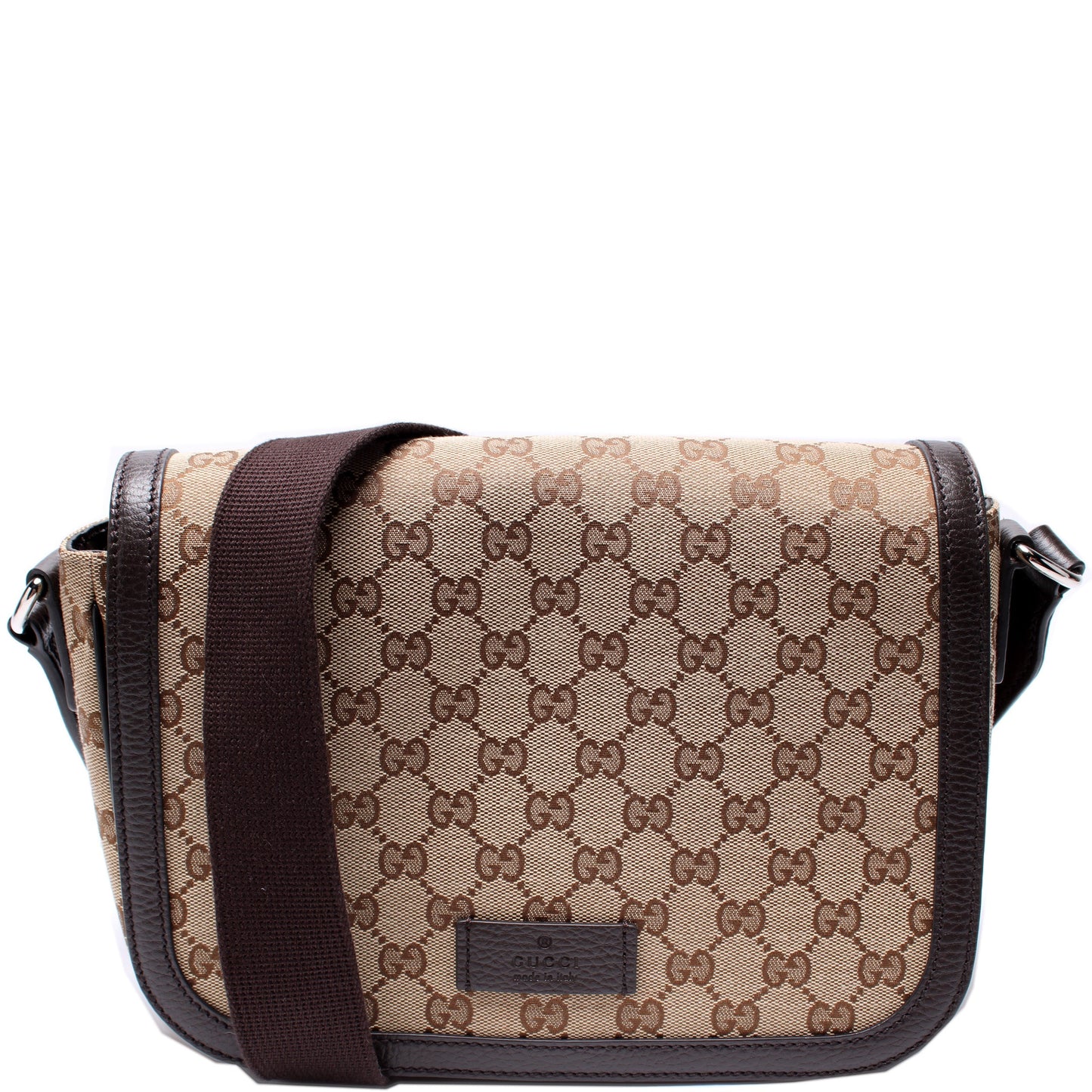Gucci 449172 GG Canvas Messenger Bag