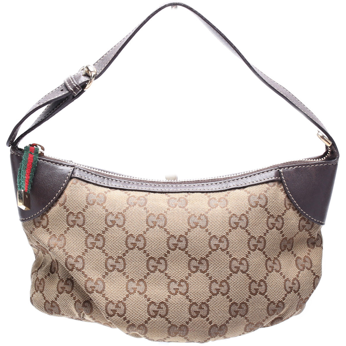 Gucci 224093 GG Canvas Sherry Line Pochette Bag
