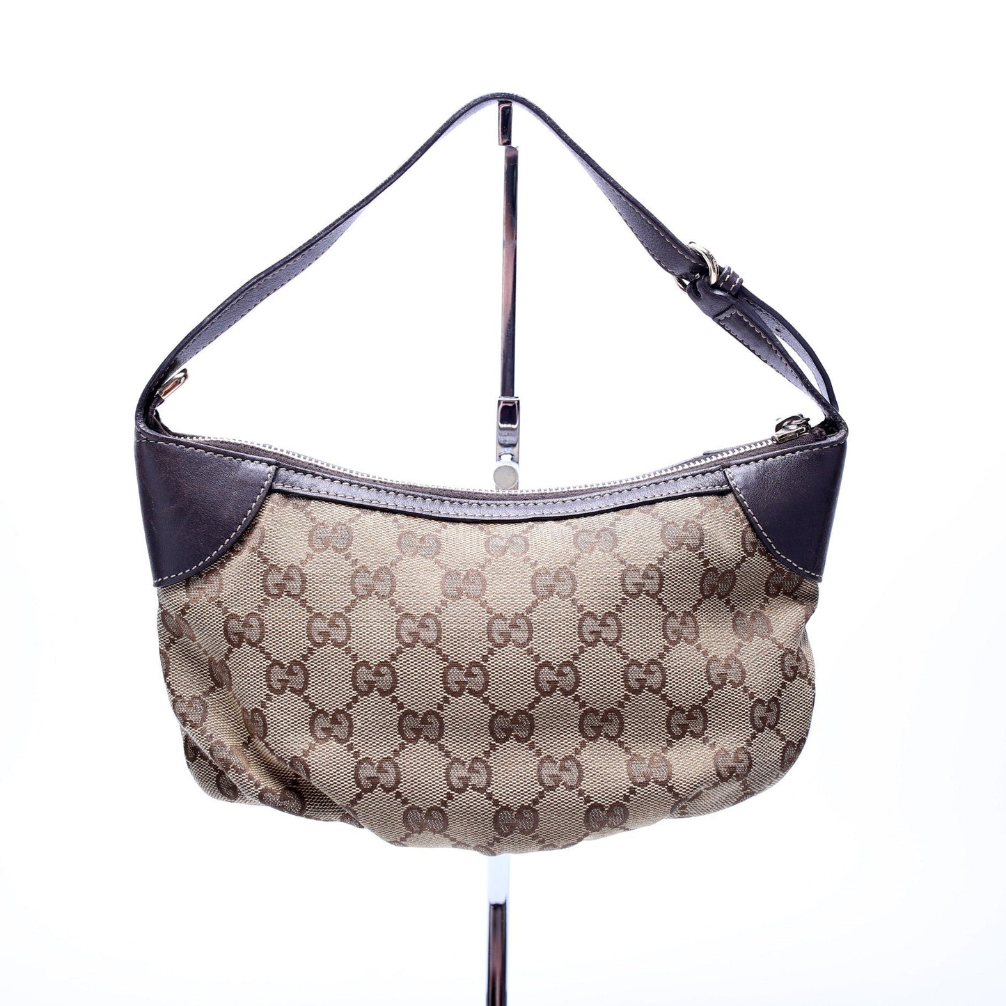 Gucci 224093 GG Canvas Sherry Line Pochette Bag