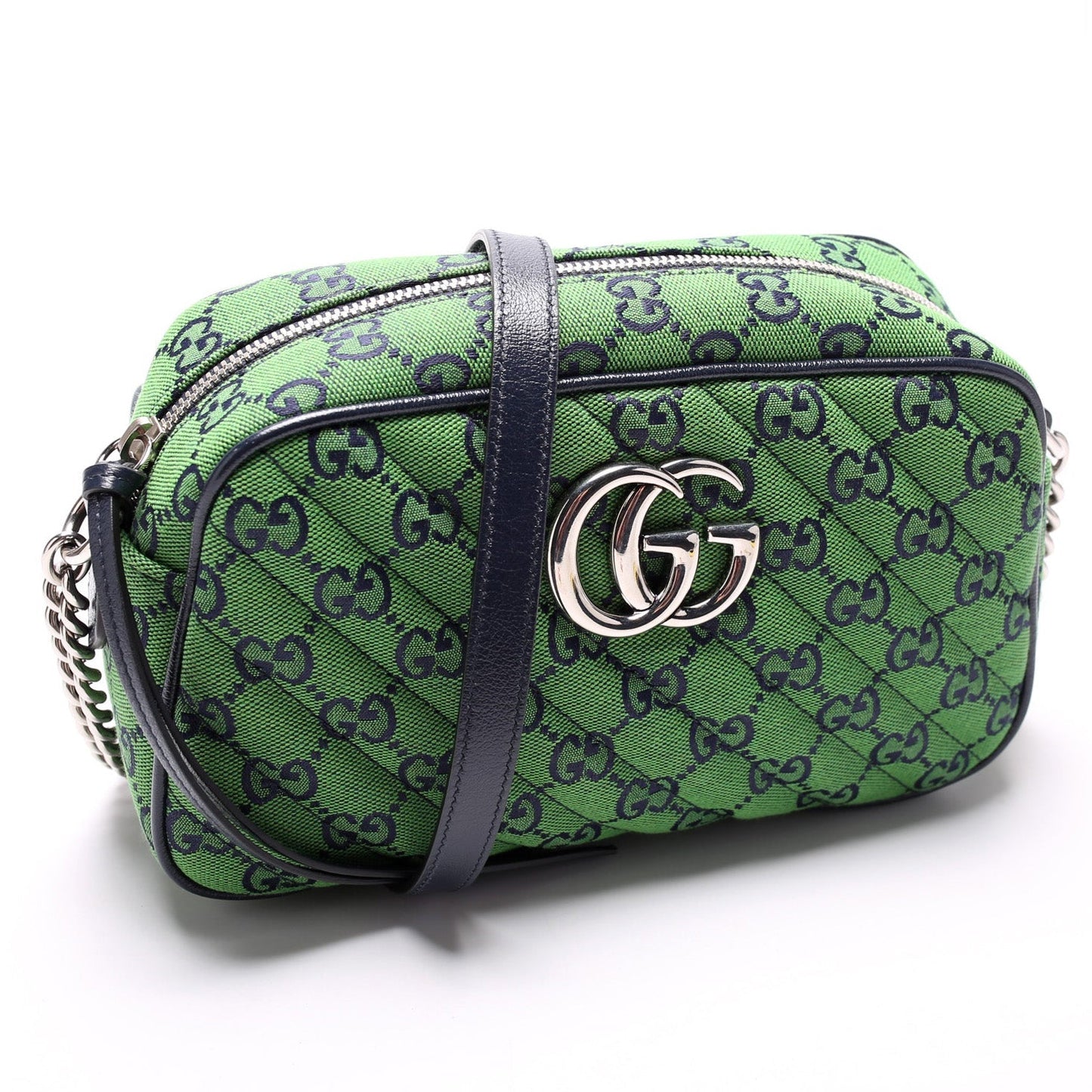 Gucci 447632 Marmont Small Canvas Camera Bag