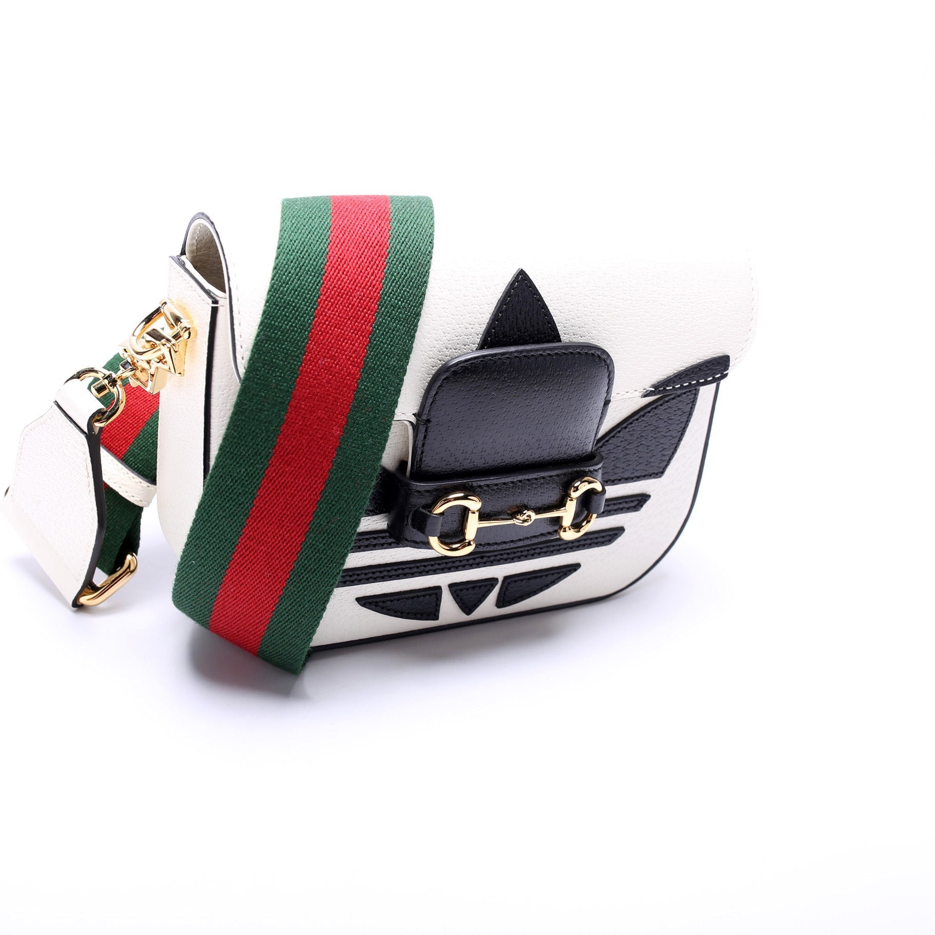 Gucci 658574 X Adidas 1955 Horsebit Mini Bag
