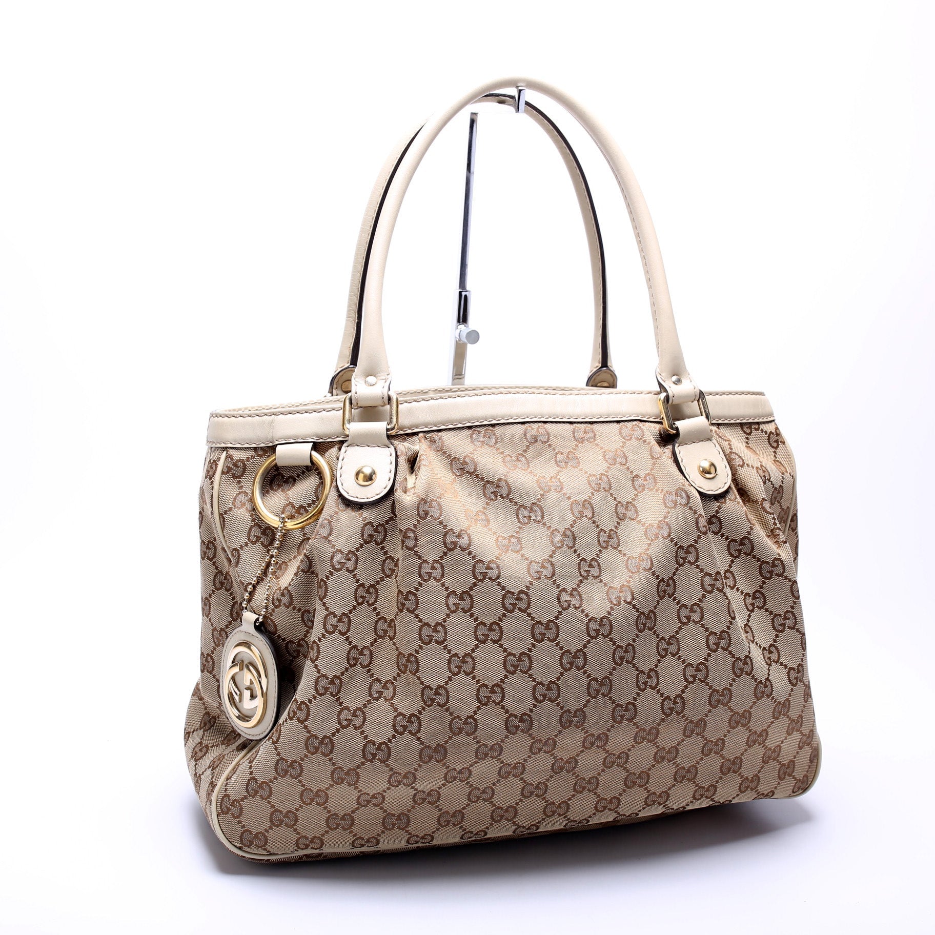 Gucci 296835 GG Canvas Tote Bag